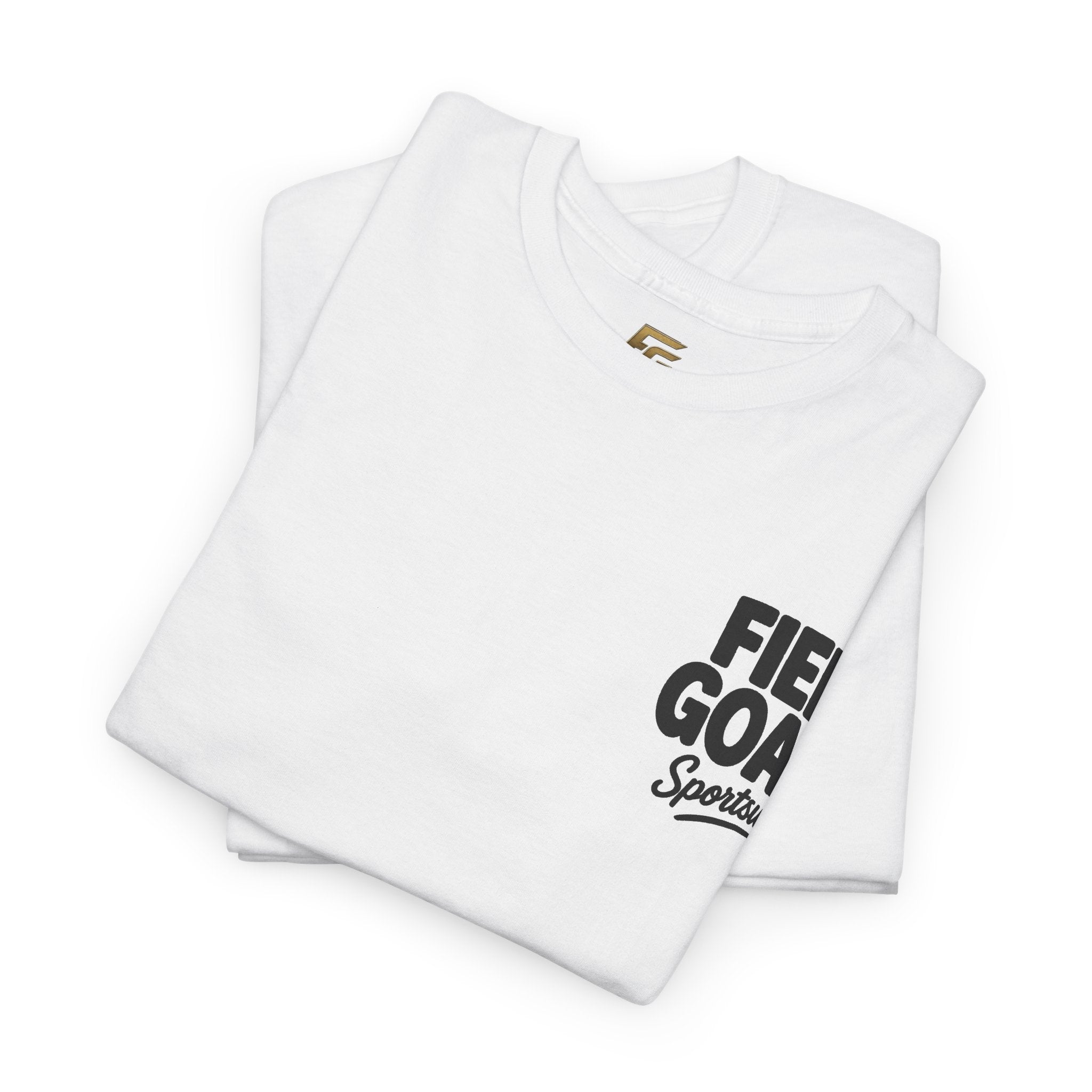 Field Goals Sportswear — "Wear the Goal. Live the Goal. Acheive the Goal." Motivational T-Shirt