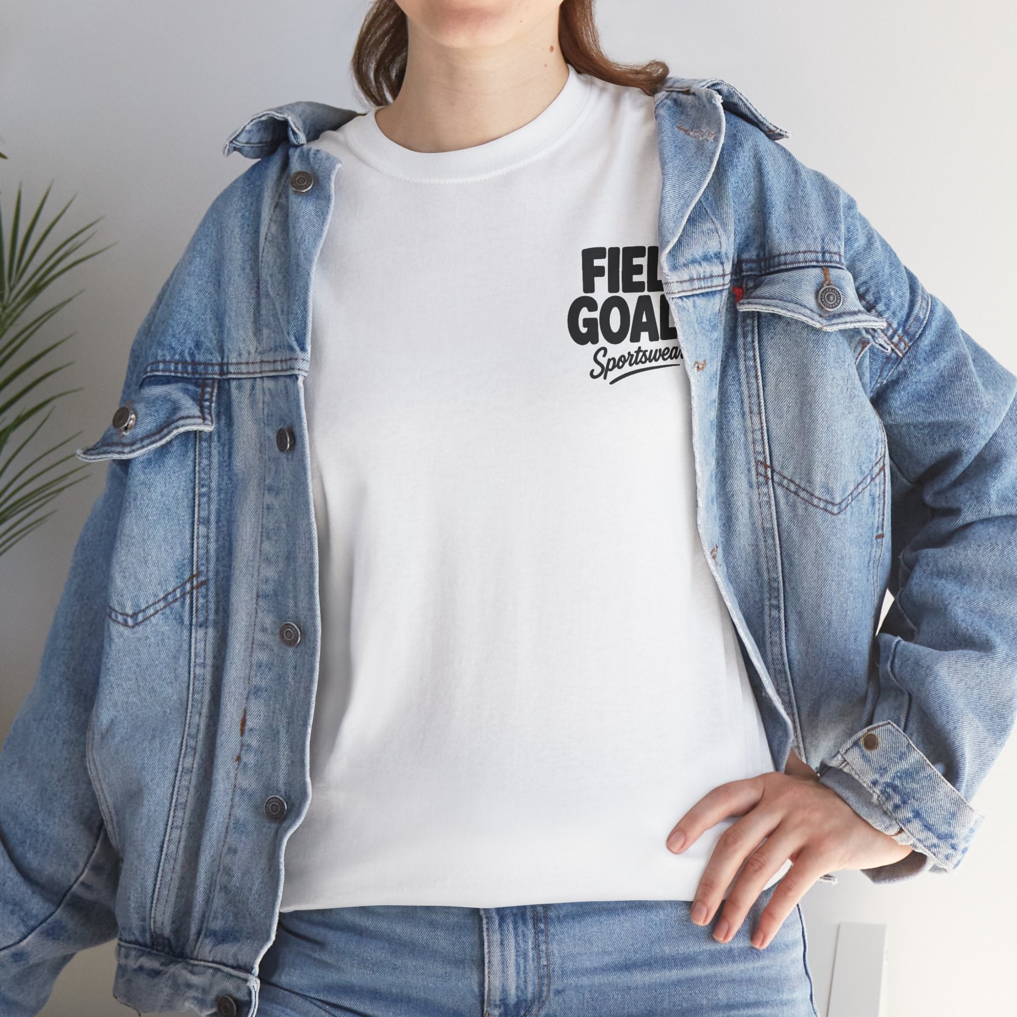 Field Goals Sportswear — "Wear the Goal. Live the Goal. Acheive the Goal." Motivational T-Shirt