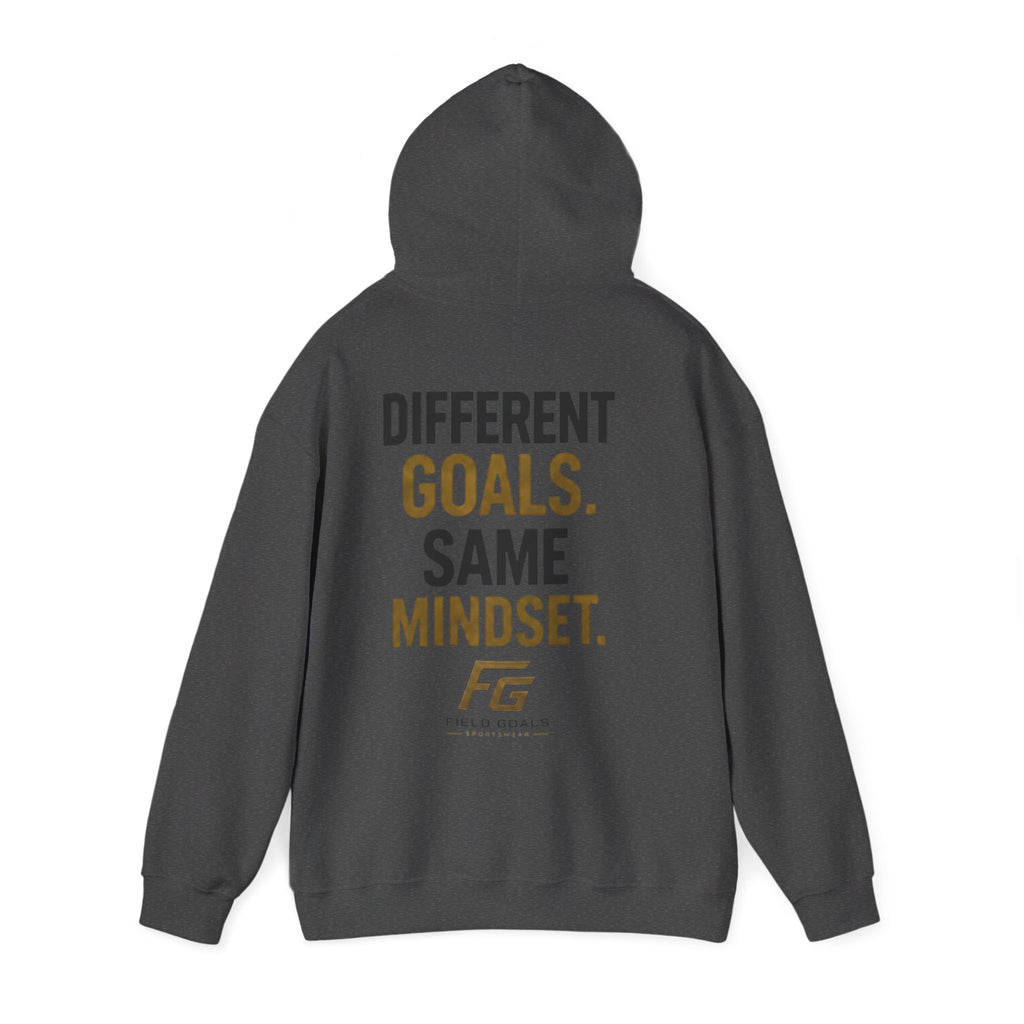 Field Goals Sportswear Pullover Hoodie — “Different Goals. Same Mindset.” Hoodie