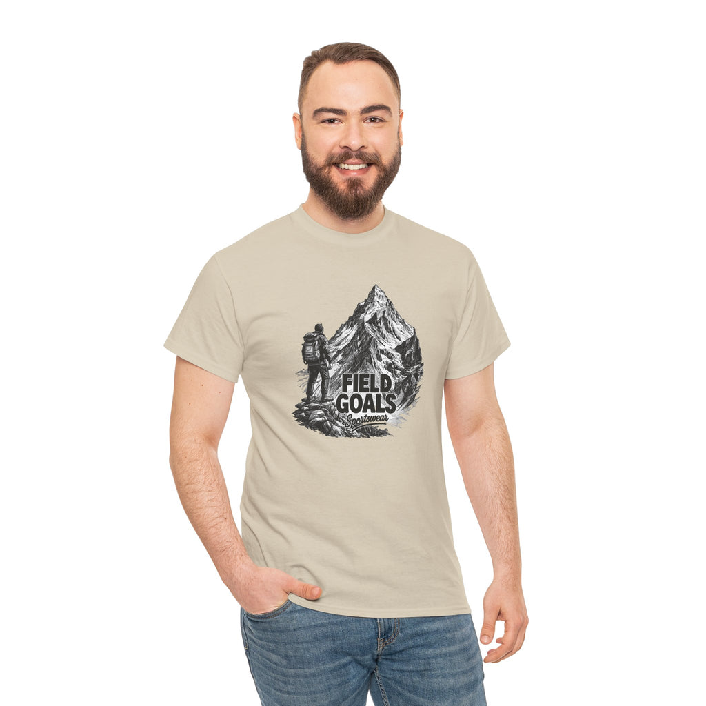 Field Goals Mountain Hiking Tee — Adventure Graphic T-Shirt