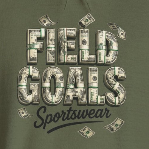 Field Goals Sportswear Hoodie — Money Graphic Pullover