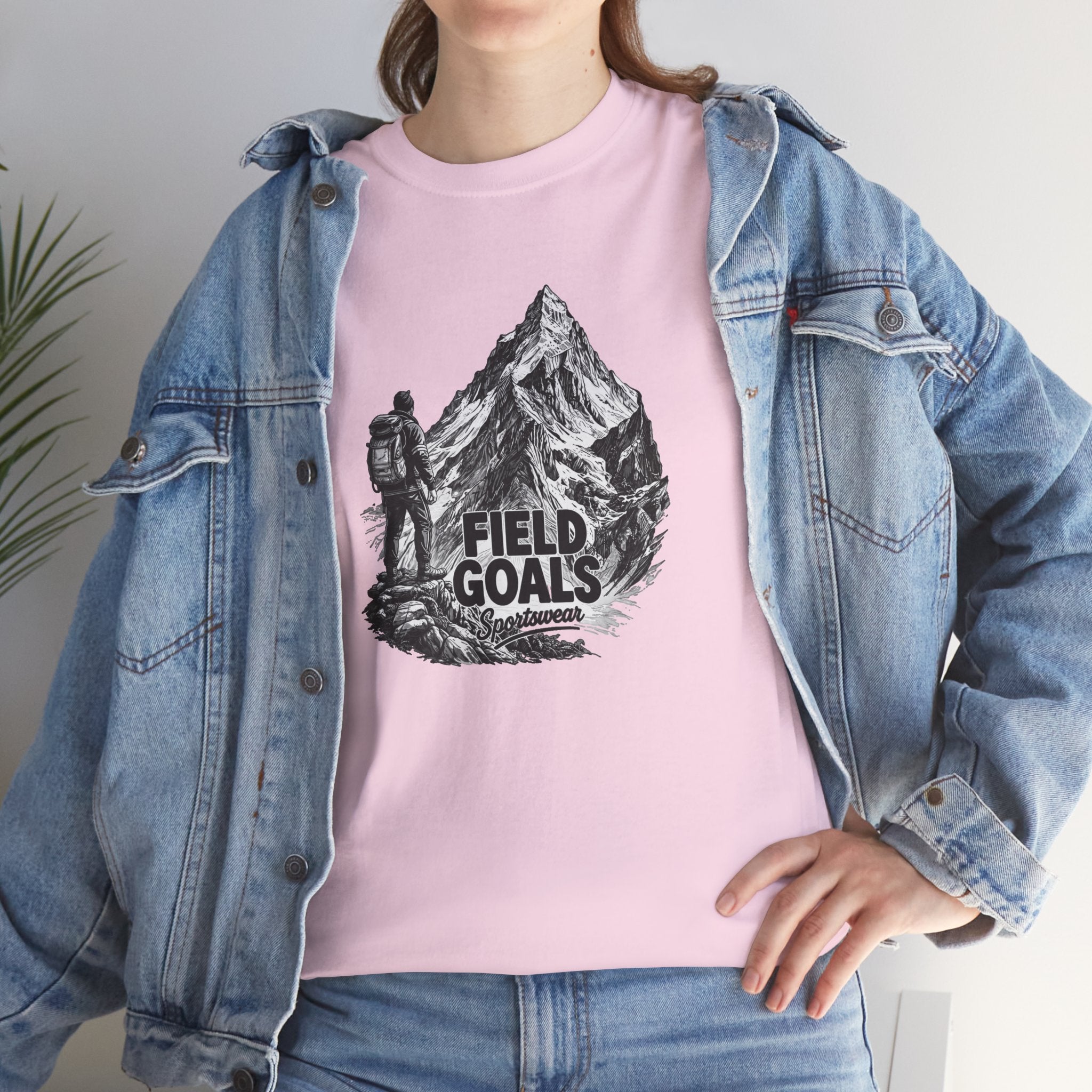 Field Goals Mountain Hiking Tee — Adventure Graphic T-Shirt