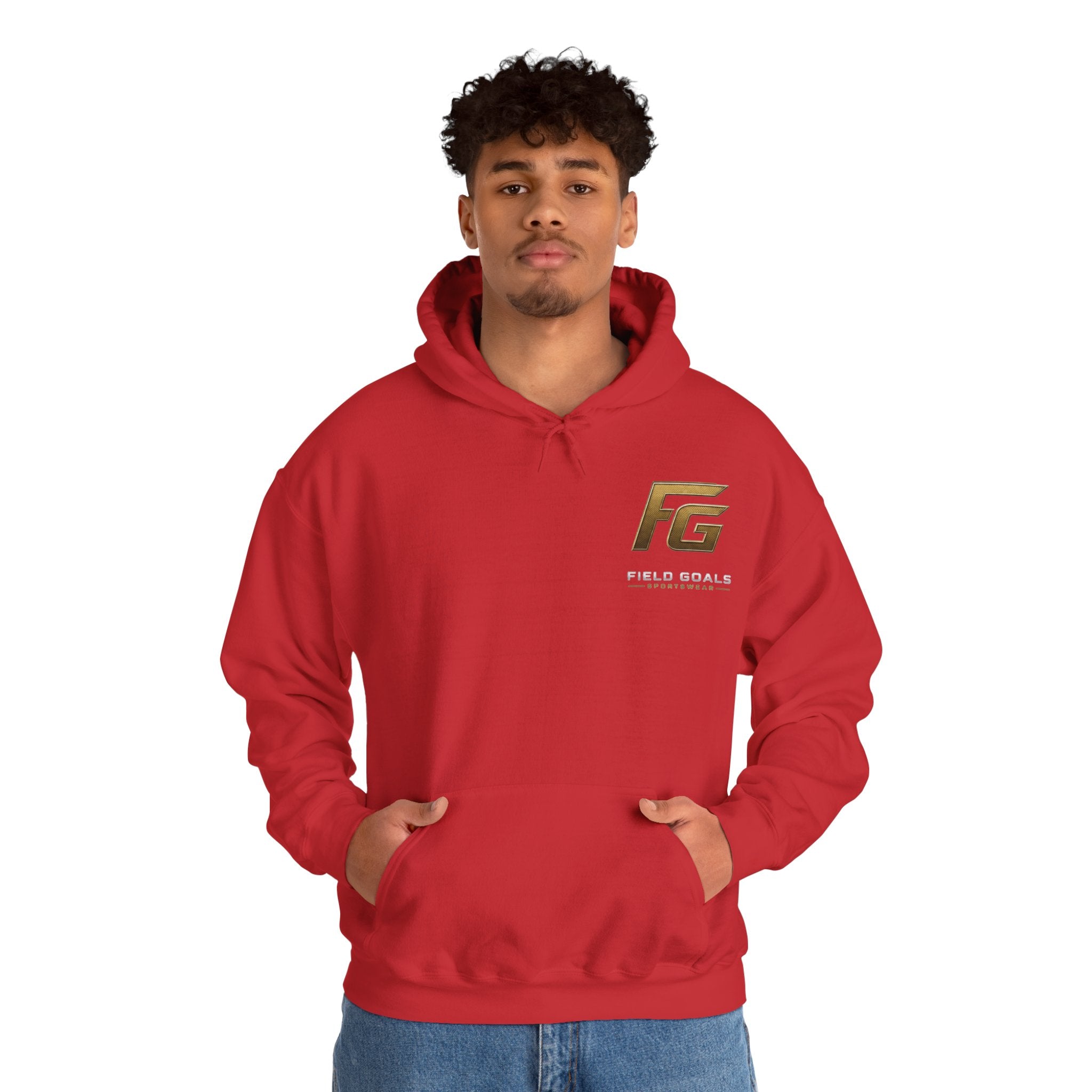 Field Goals Sportswear Pullover Hoodie — "Wear the Goal. Live the Goal. Achieve the Goal." Motivational