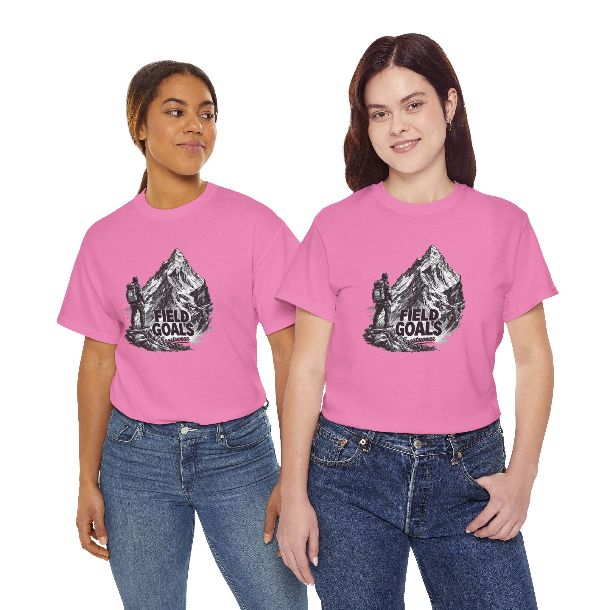 Field Goals Mountain Hiking Tee — Adventure Graphic T-Shirt