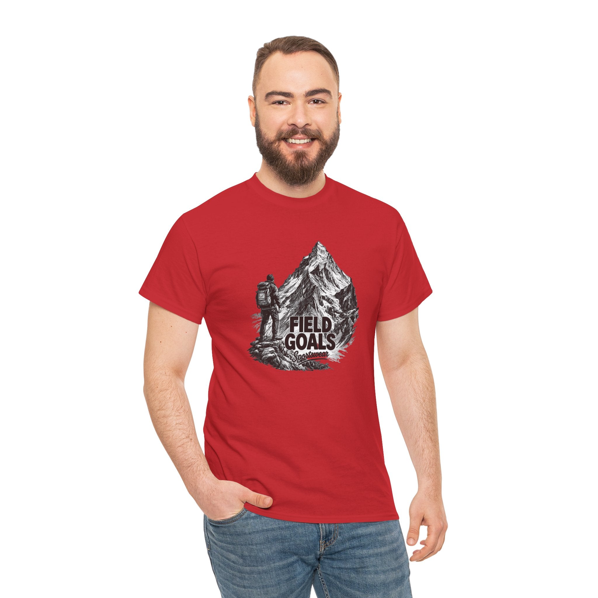Field Goals Mountain Hiking Tee — Adventure Graphic T-Shirt