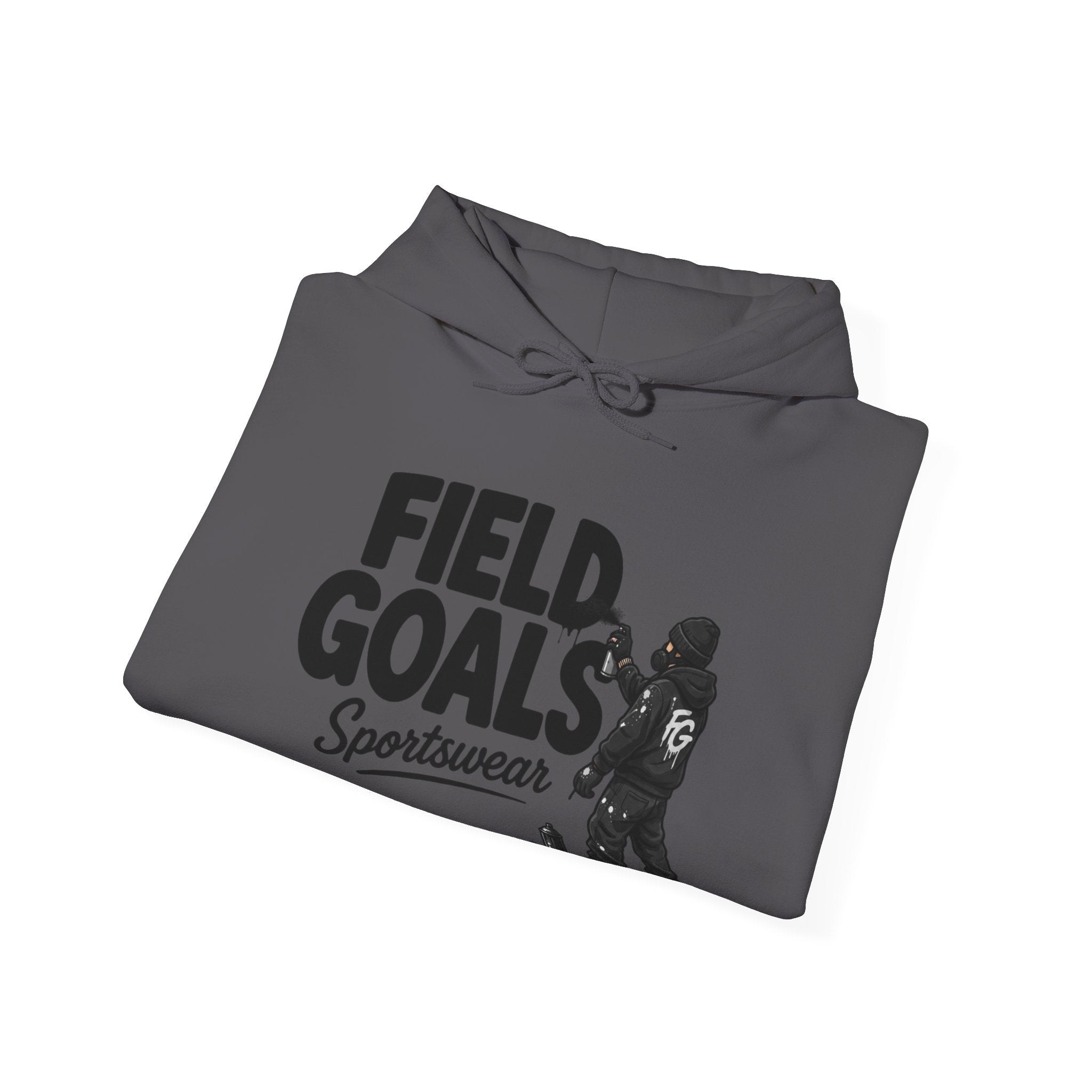 Field Goals Sportswear Hoodie — Graffiti Artist Graphic  Pullover