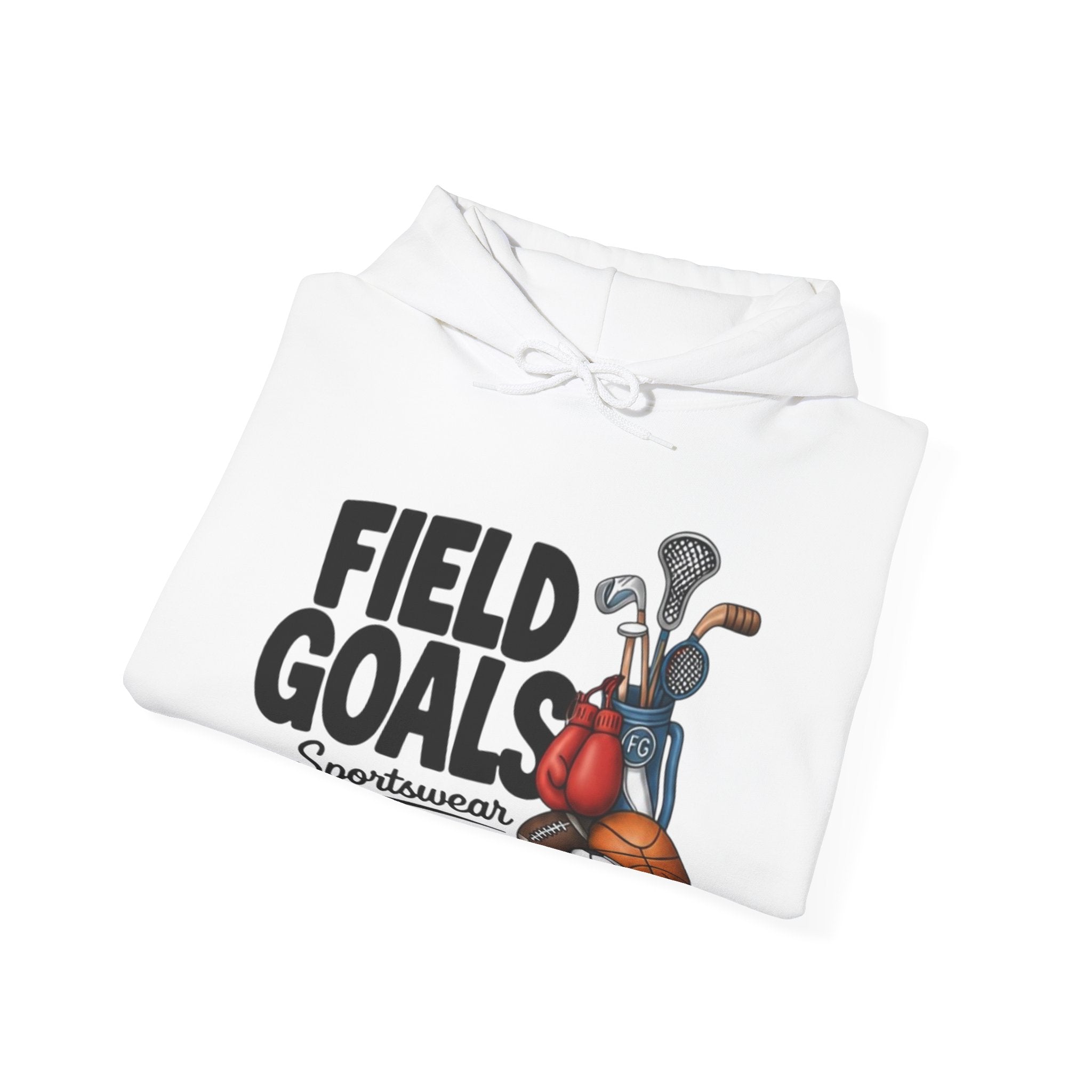 Field Goals Sportswear Hoodie — Multi-Sport Graphic Sweatshirt