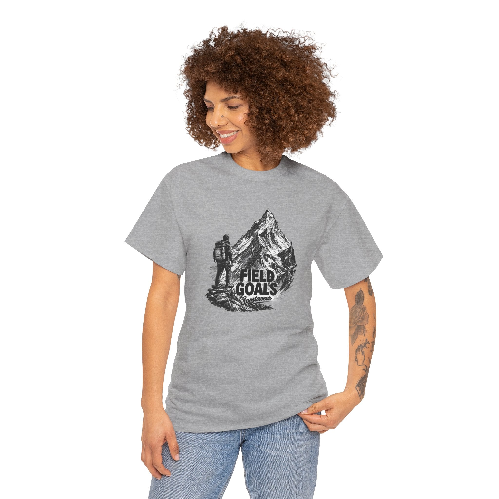 Field Goals Mountain Hiking Tee — Adventure Graphic T-Shirt