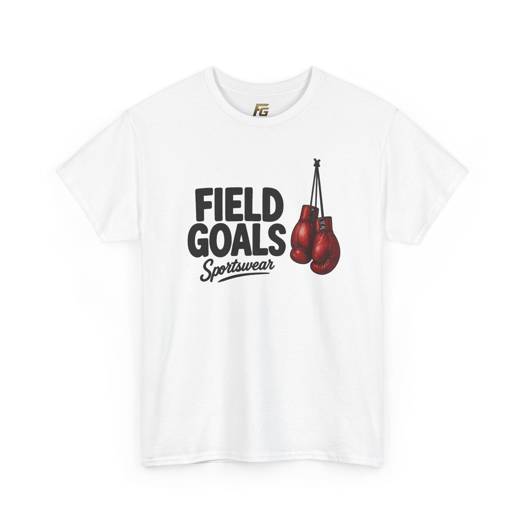 Field Goals Boxing Tee — 'Field Goals Sportswear' Graphic T-Shirt