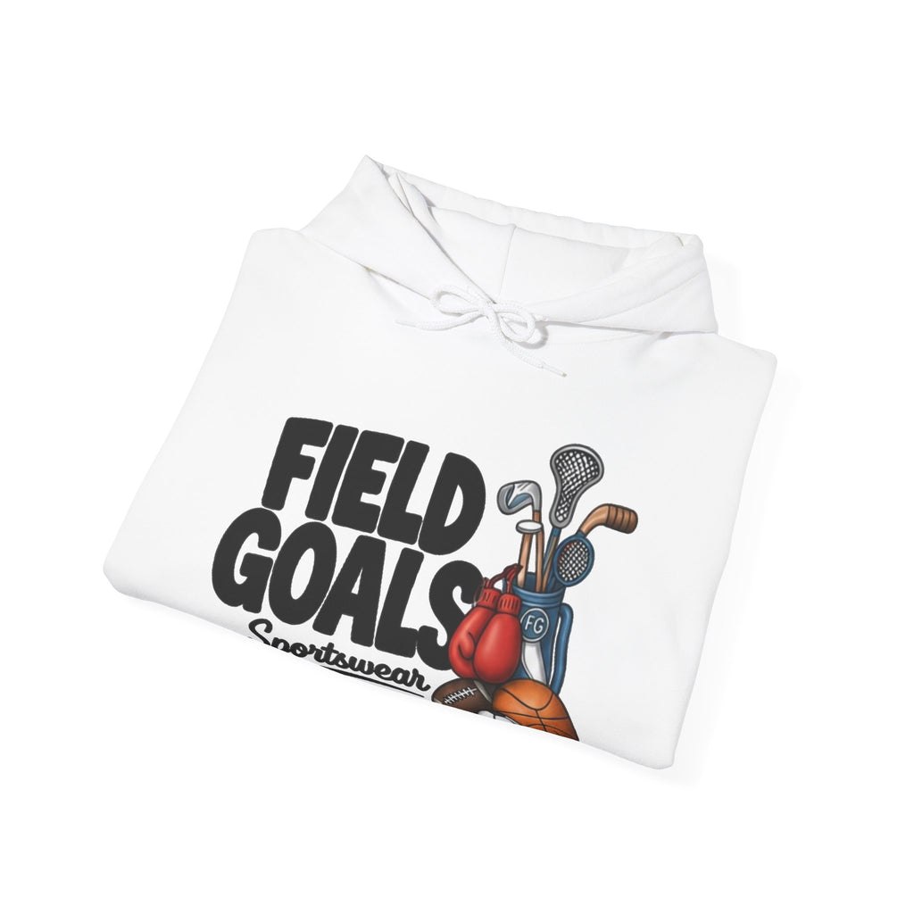 Field Goals Sportswear Hoodie — Multi-Sport Graphic Sweatshirt