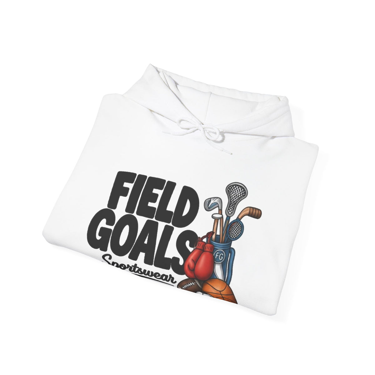 Field Goals Sportswear Hoodie — Multi-Sport Graphic Sweatshirt