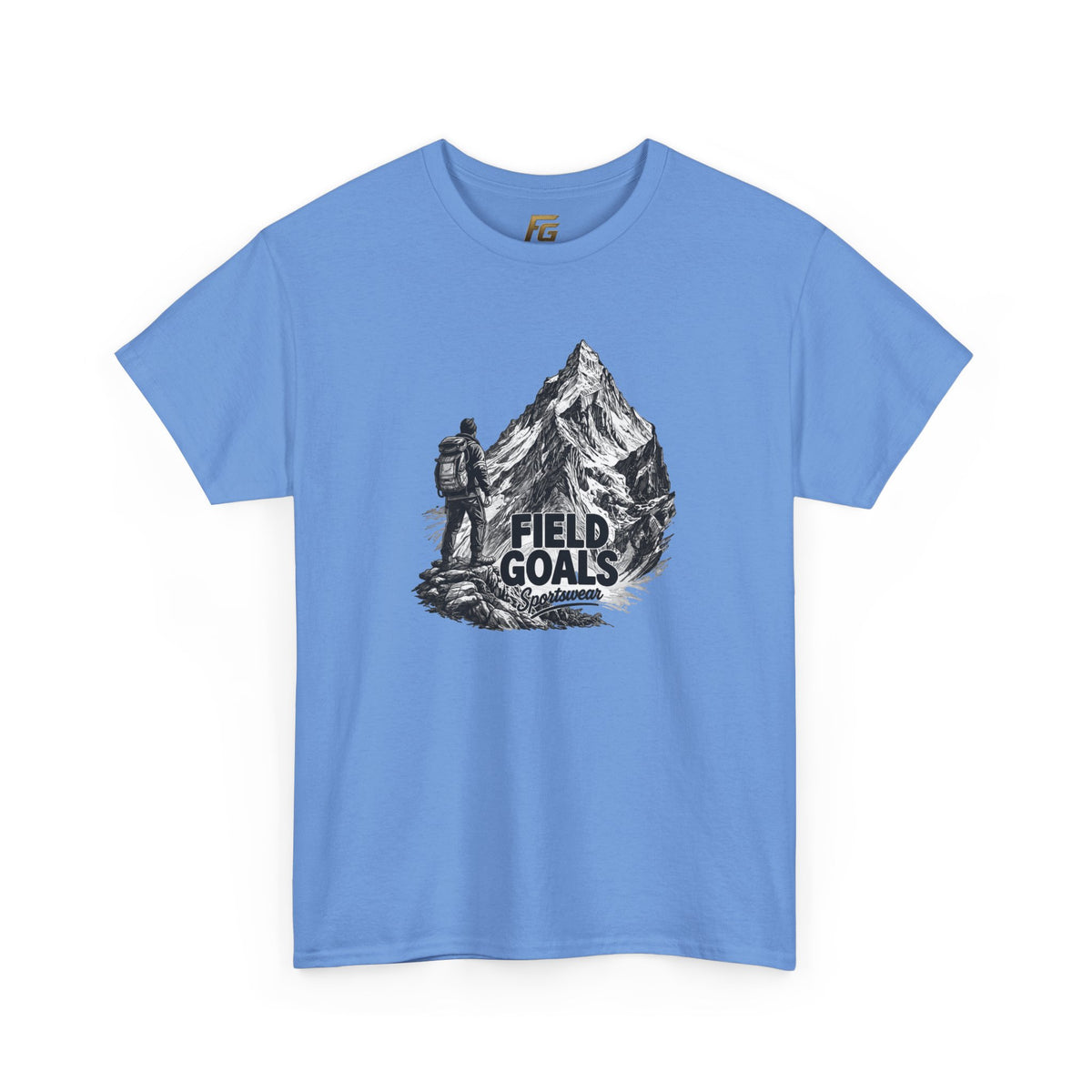 Field Goals Mountain Hiking Tee — Adventure Graphic T-Shirt