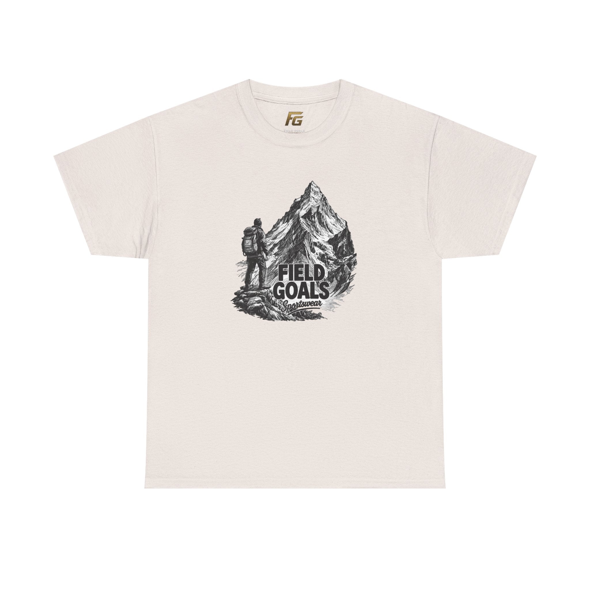Field Goals Mountain Hiking Tee — Adventure Graphic T-Shirt