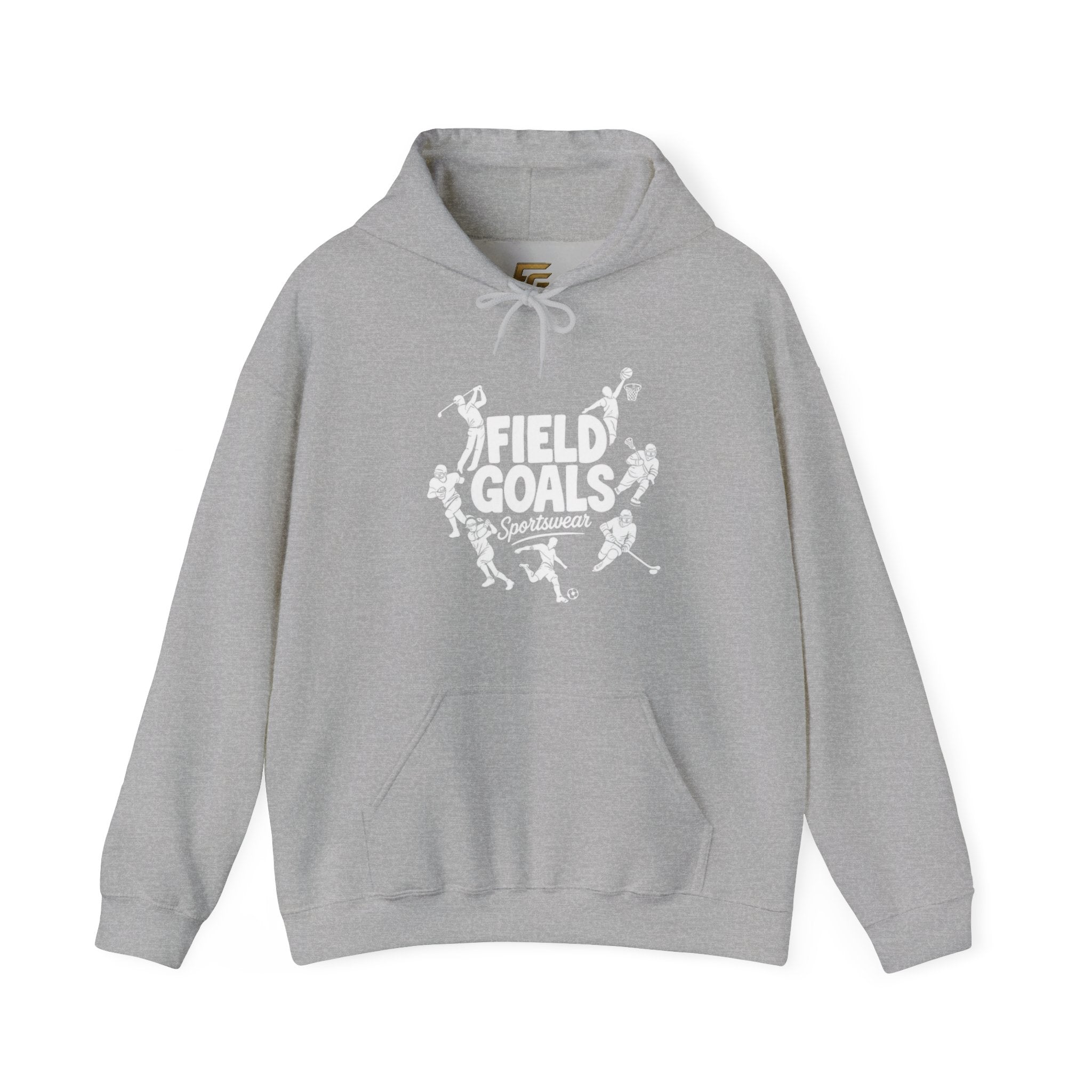 Field Goals Sportswear Hoodie – Players Silhouette Black Pullover