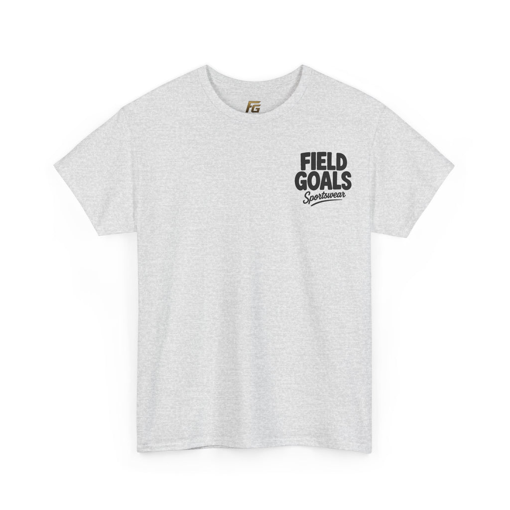 Field Goals Sportswear — "Wear the Goal. Live the Goal. Acheive the Goal." Motivational T-Shirt