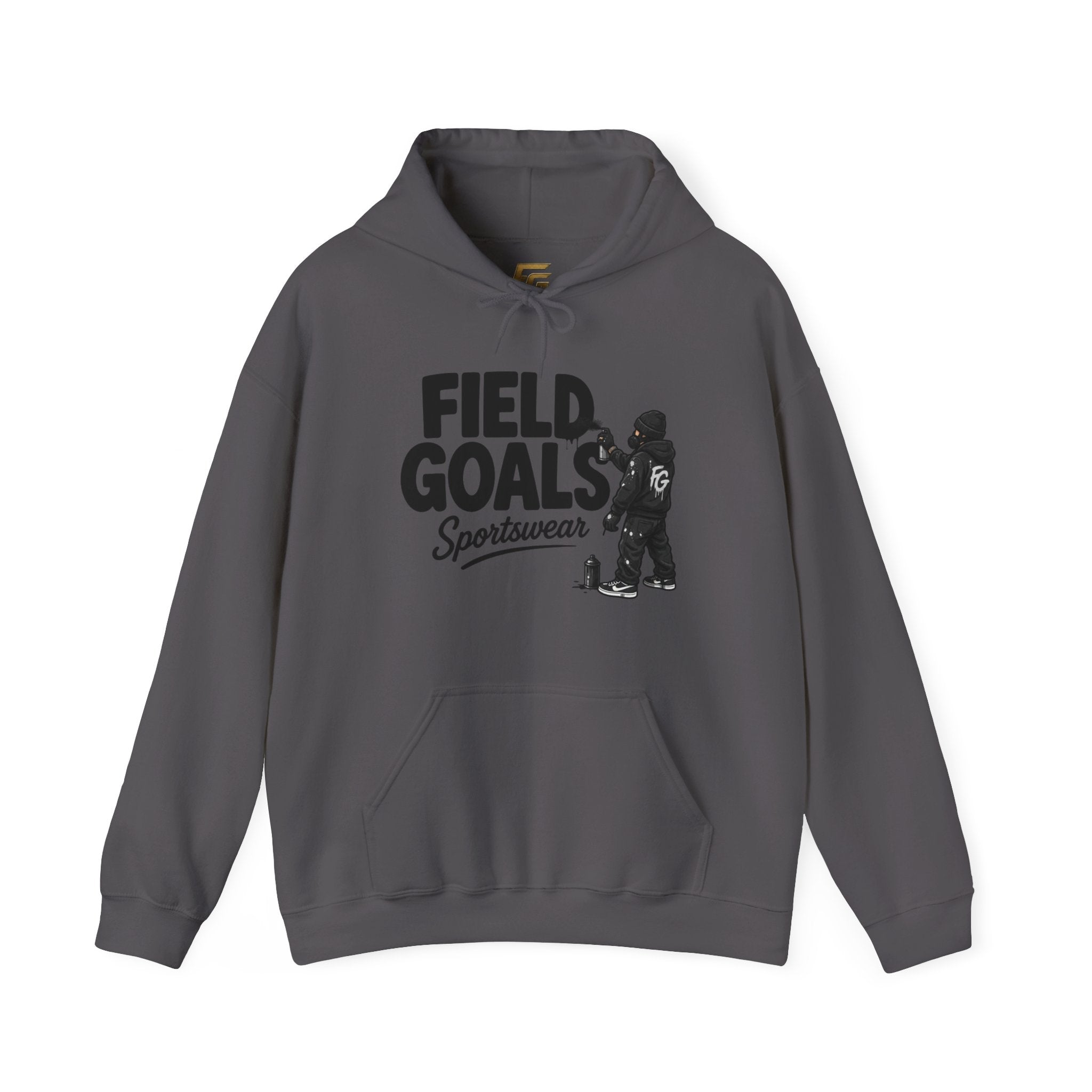 Field Goals Sportswear Hoodie — Graffiti Artist Graphic  Pullover