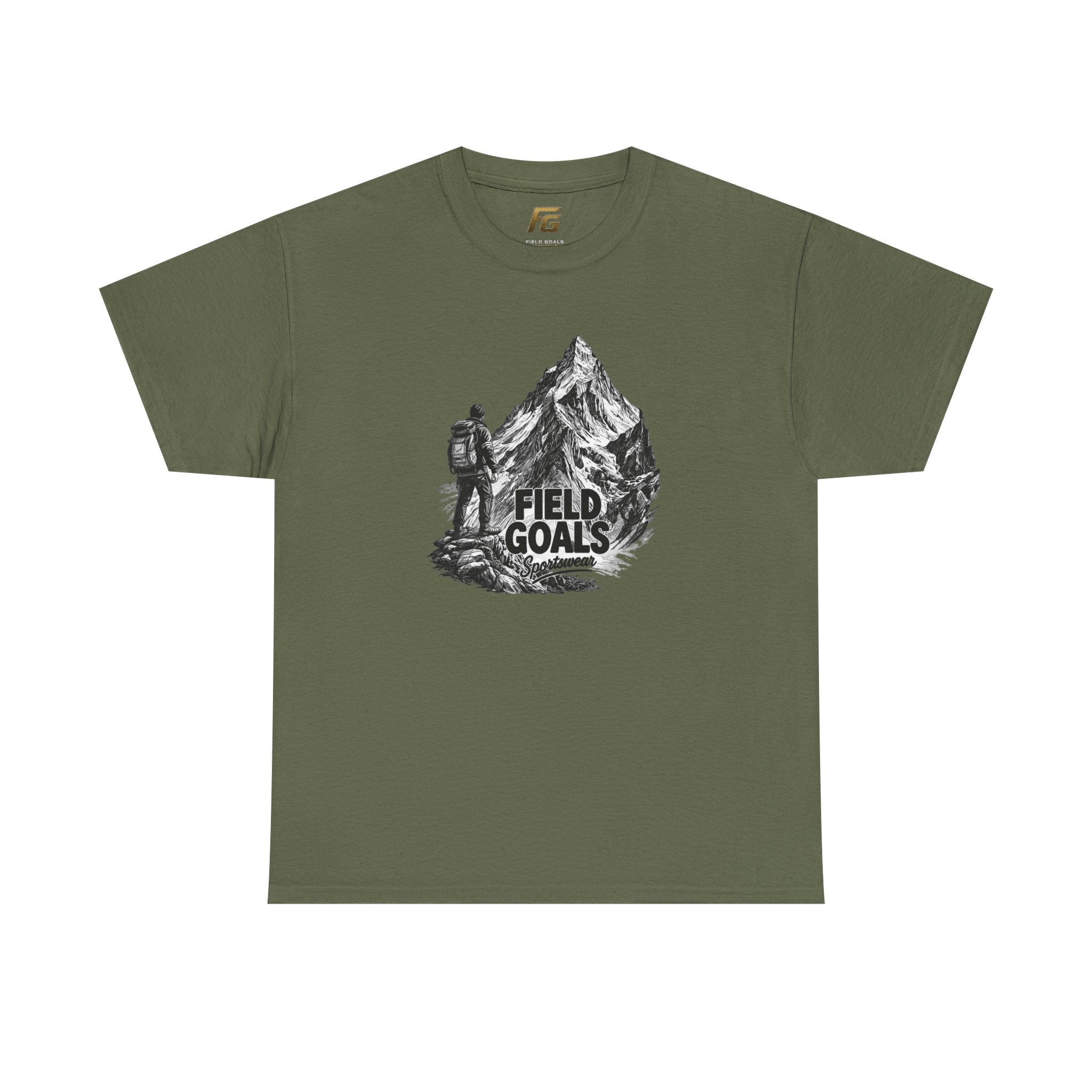 Field Goals Mountain Hiking Tee — Adventure Graphic T-Shirt