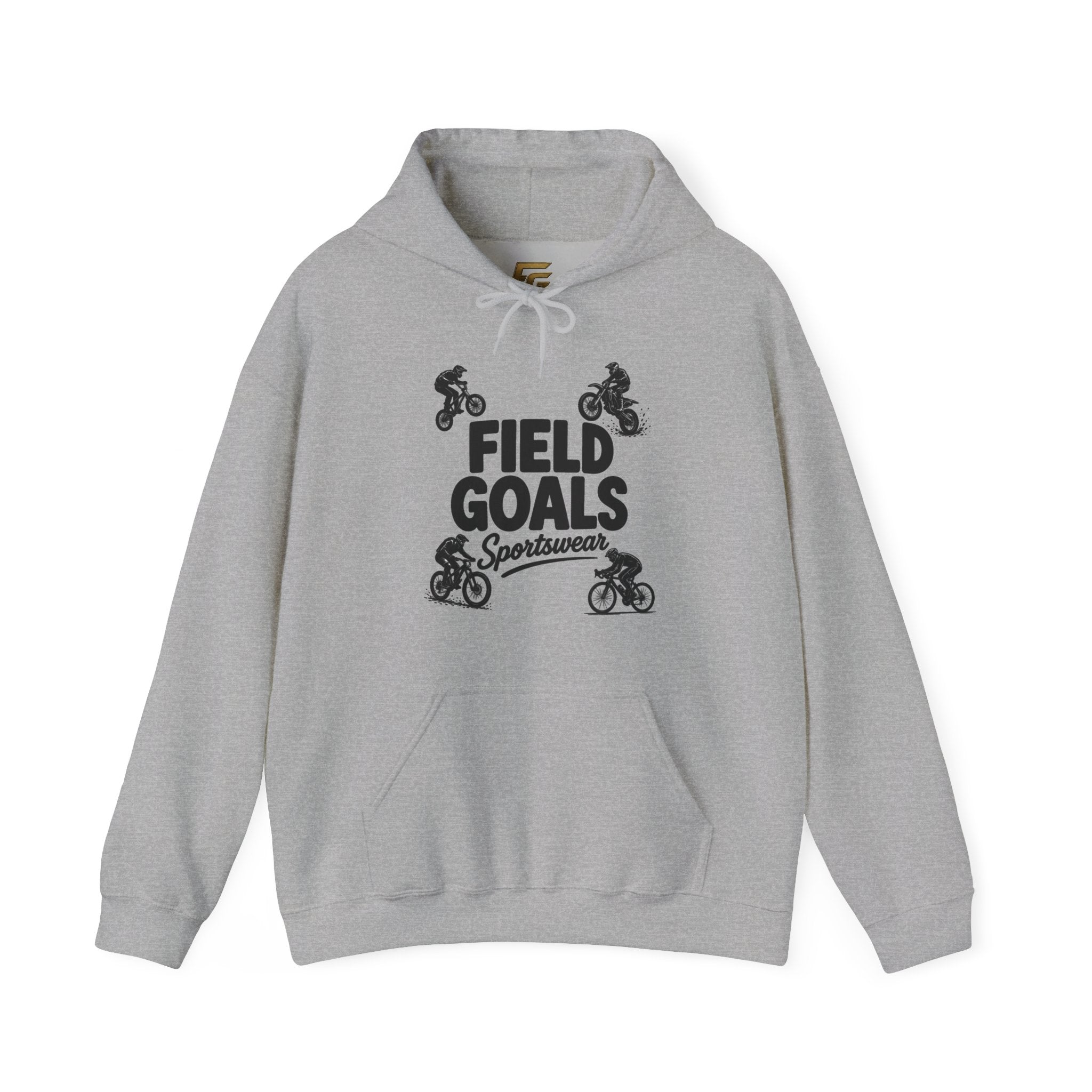 Field Goals Sportswear Hoodie – Bike Rider Sweatshirt