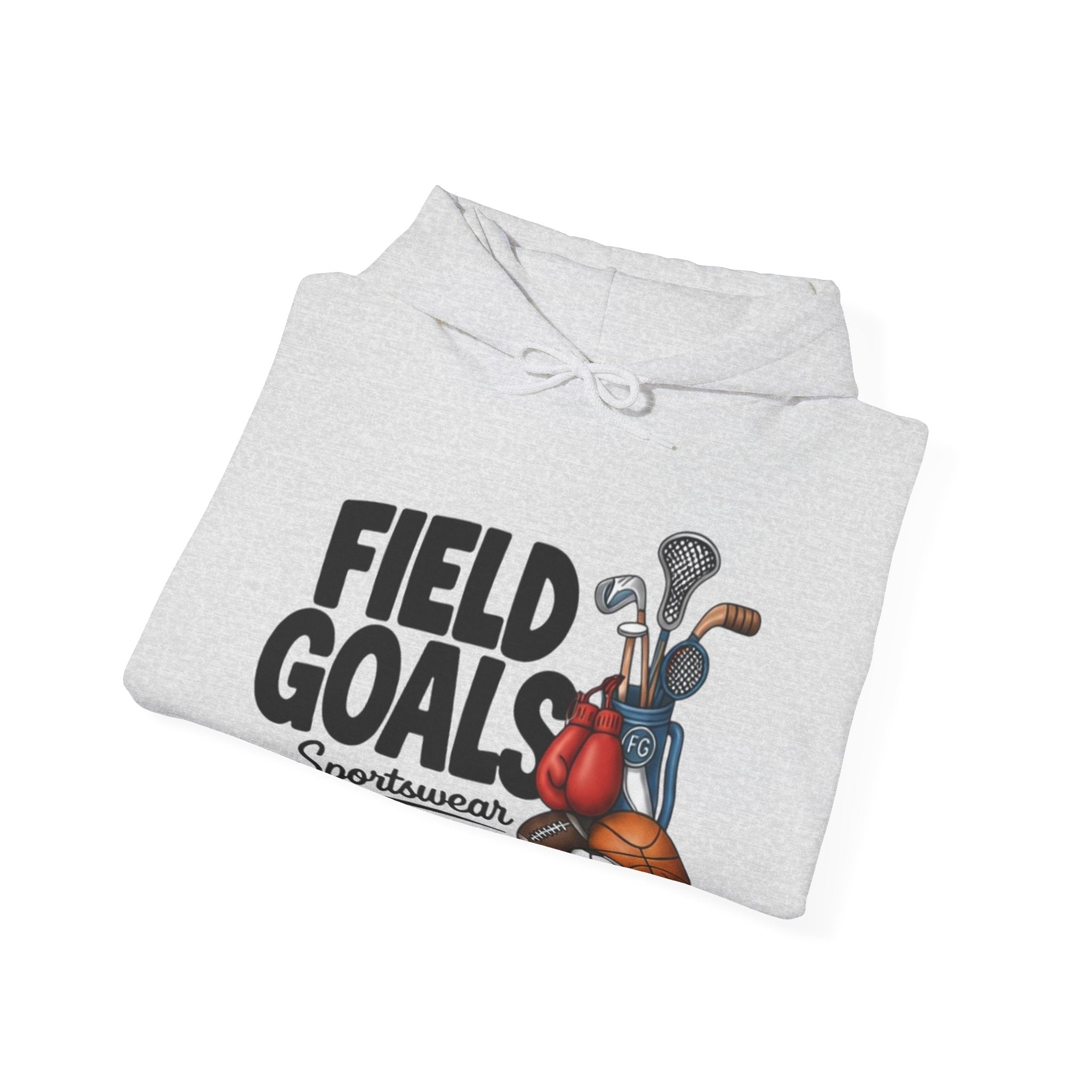 Field Goals Sportswear Hoodie — Multi-Sport Graphic Sweatshirt