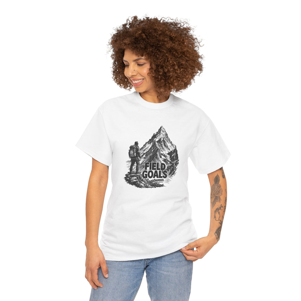 Field Goals Mountain Hiking Tee — Adventure Graphic T-Shirt