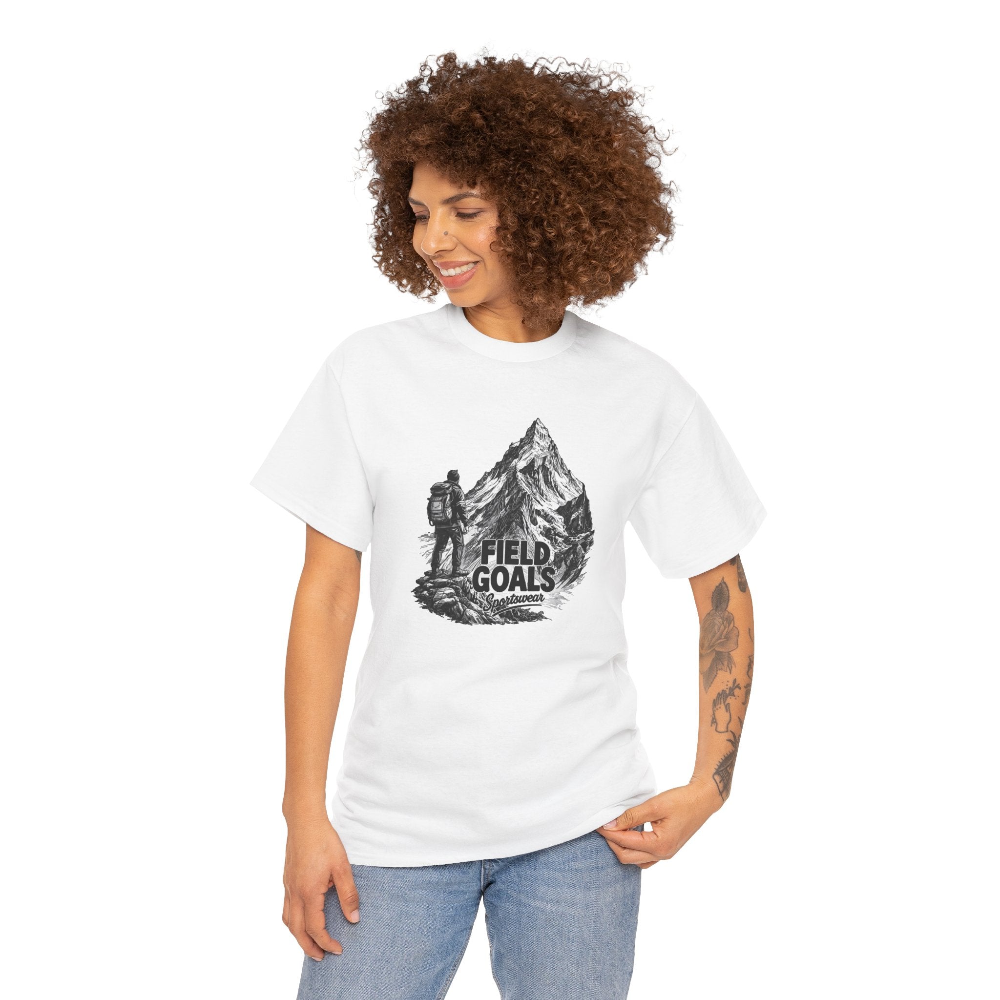 Field Goals Mountain Hiking Tee — Adventure Graphic T-Shirt