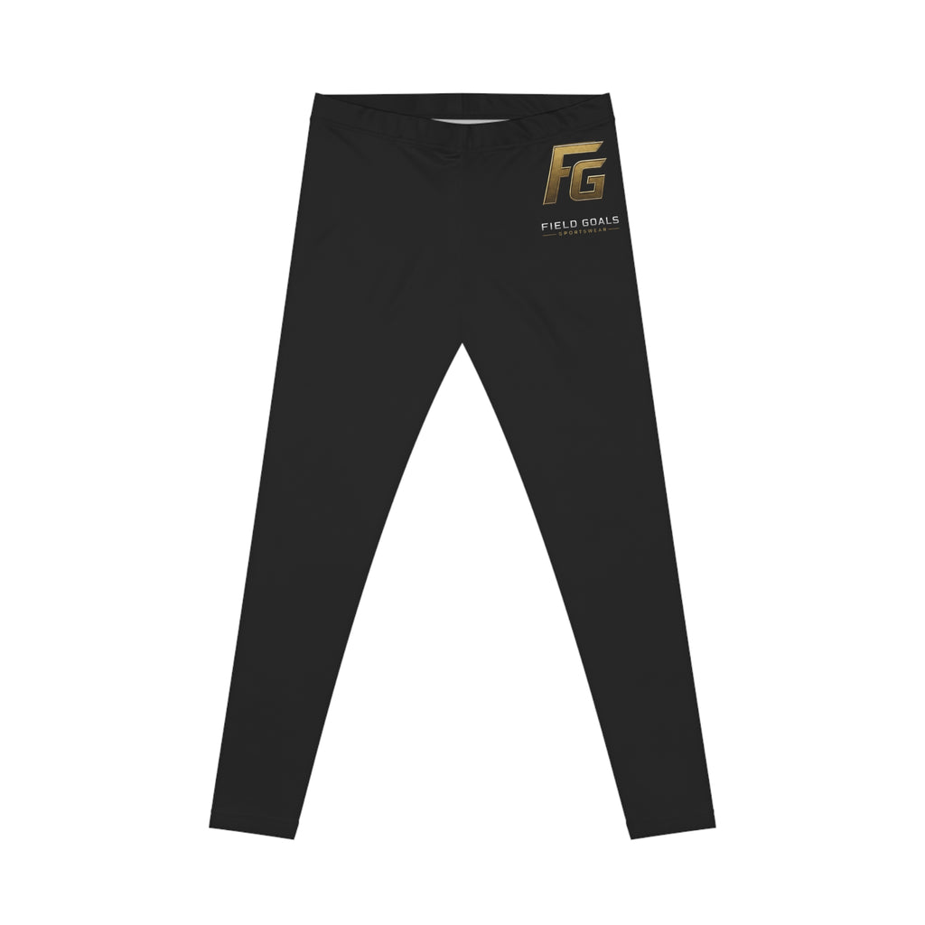 FG Logo Black Women's  Casual Leggings