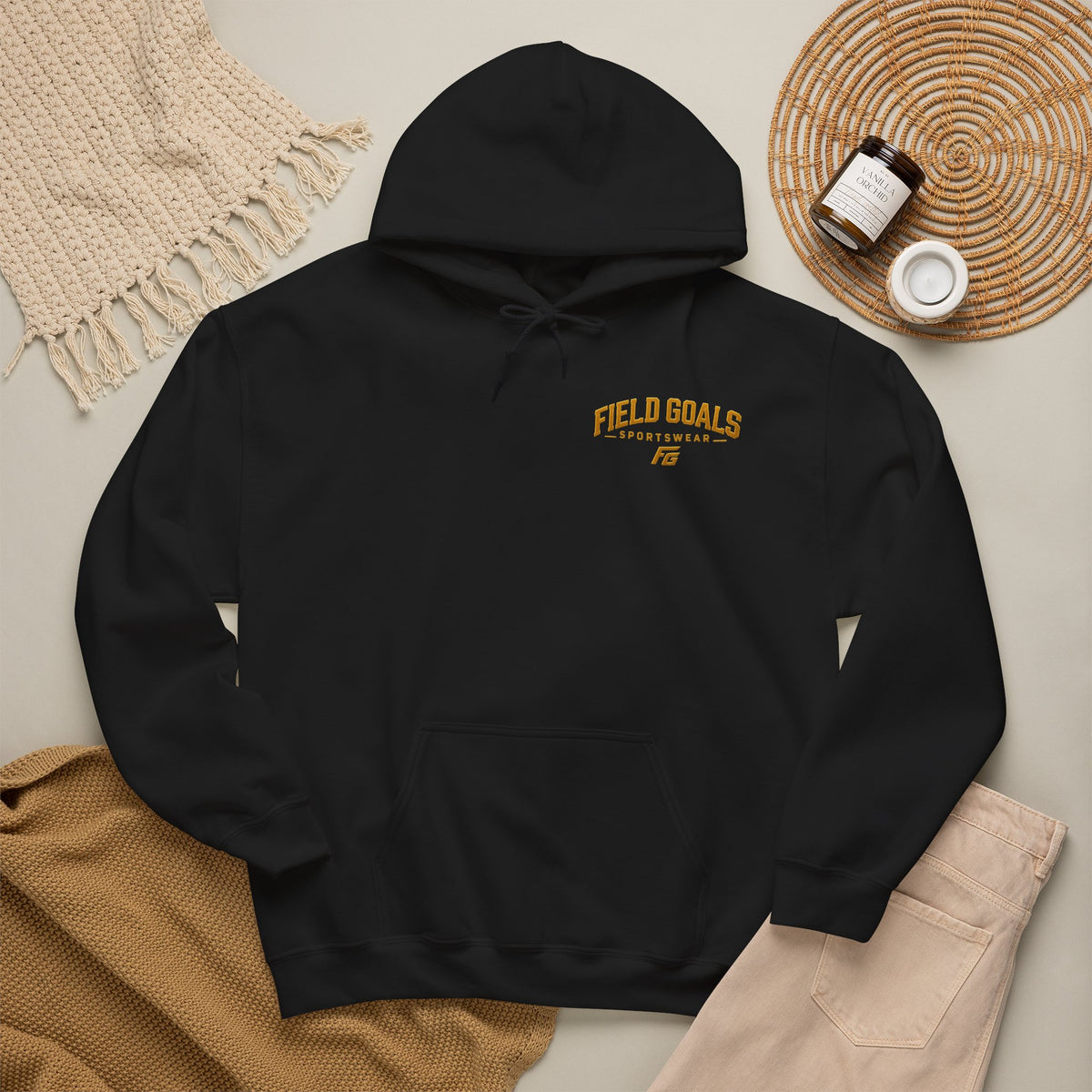 Field Goals Sportswear Hoodie – Classic Athletic Logo Pullover