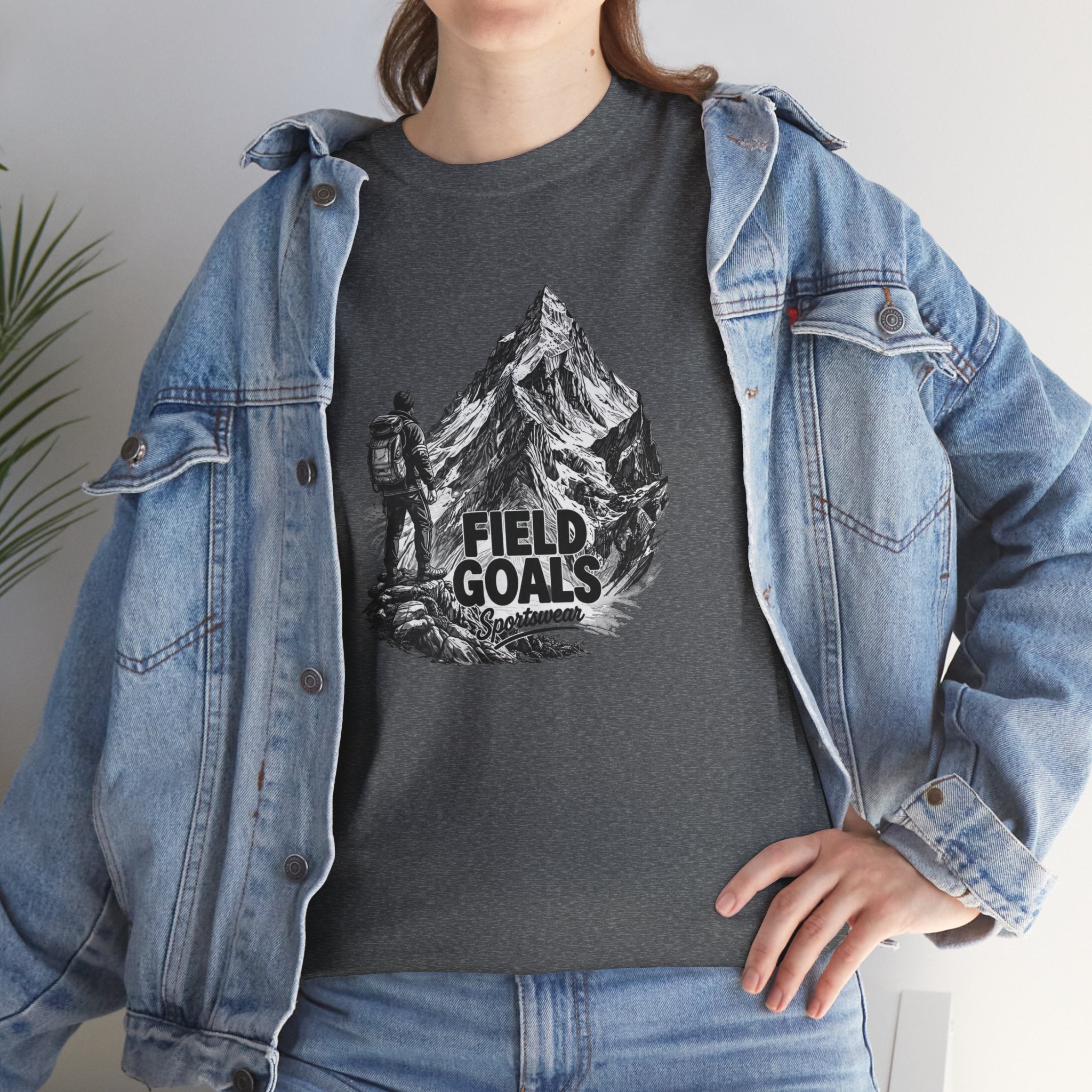 Field Goals Mountain Hiking Tee — Adventure Graphic T-Shirt