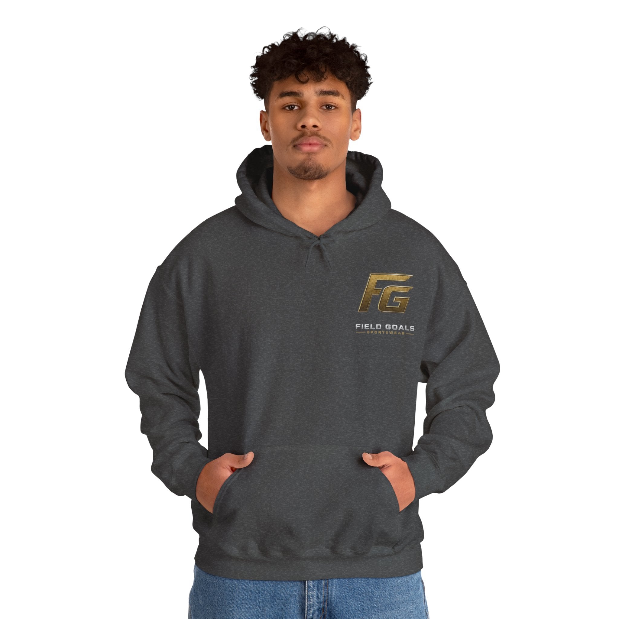 Field Goals Sportswear Pullover Hoodie — "Wear the Goal. Live the Goal. Achieve the Goal." Motivational