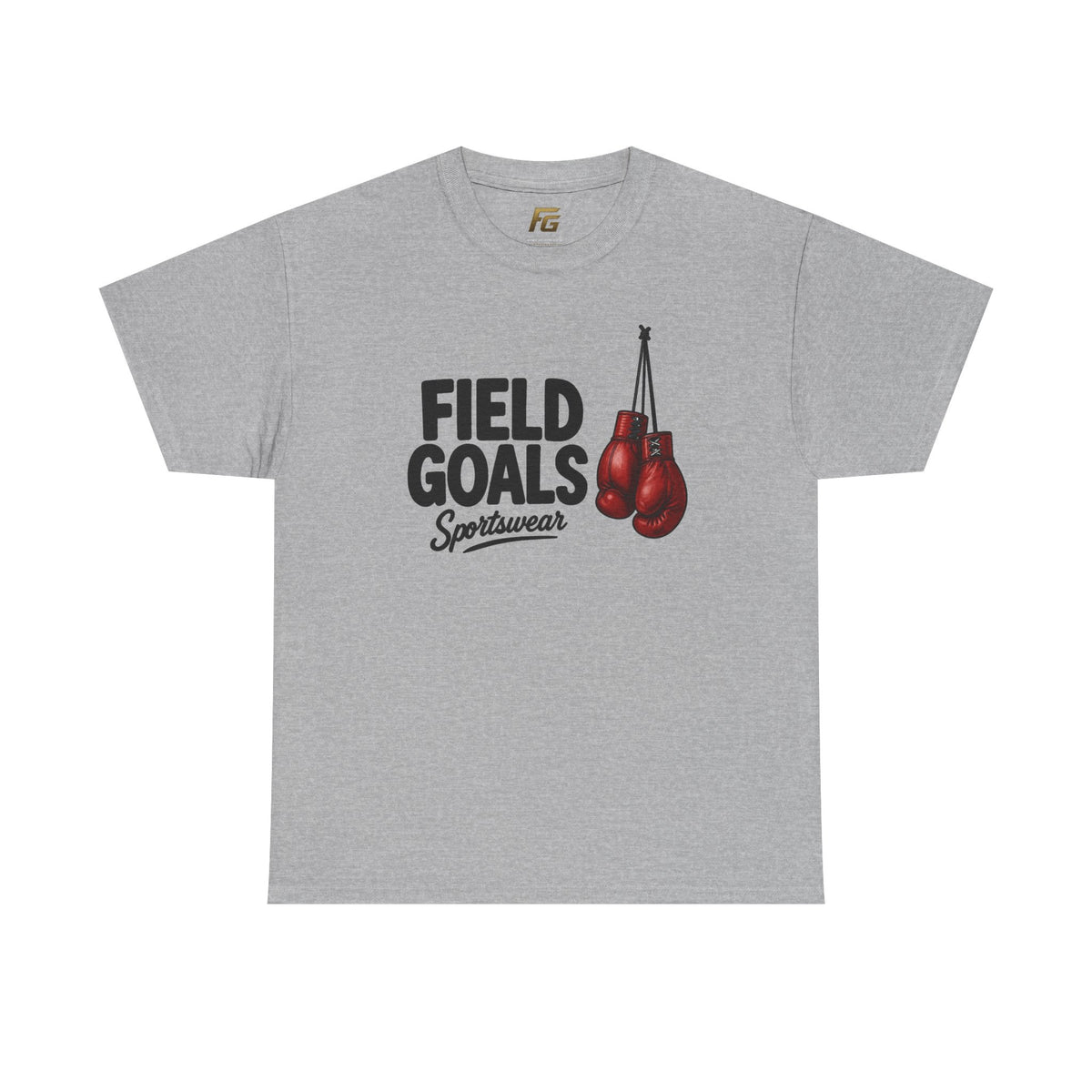 Field Goals Boxing Tee — 'Field Goals Sportswear' Graphic T-Shirt