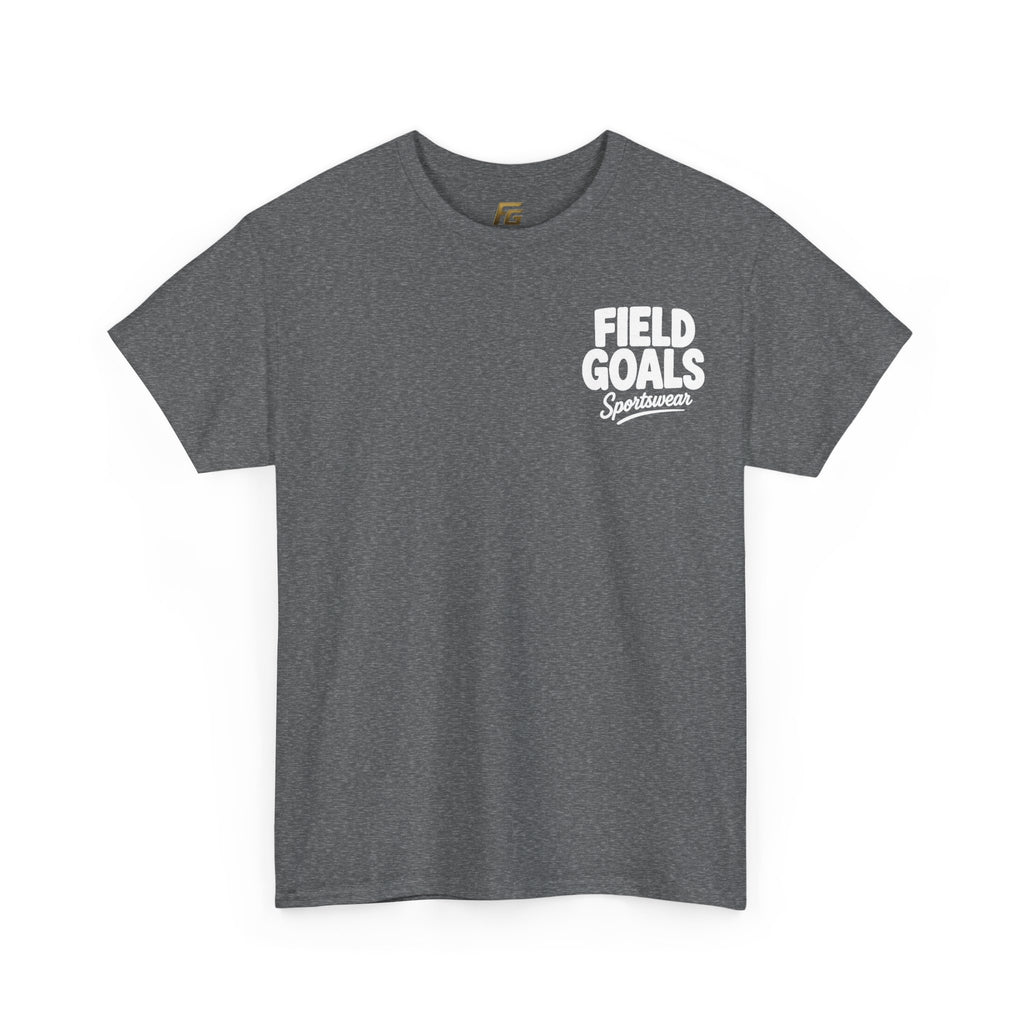 Field Goals Sportswear Motivational T-Shirt — "Wear the Goal, Live the Goal, Achieve the Goal"