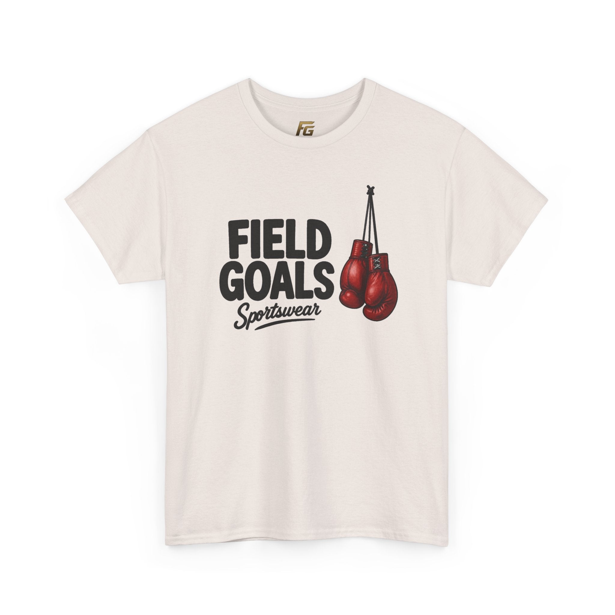 Field Goals Boxing Tee — 'Field Goals Sportswear' Graphic T-Shirt