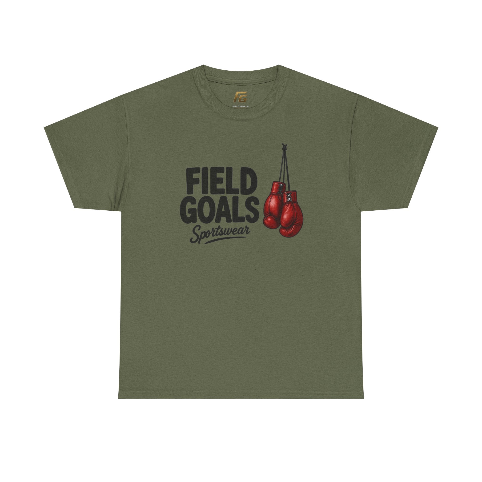 Field Goals Boxing Tee — 'Field Goals Sportswear' Graphic T-Shirt