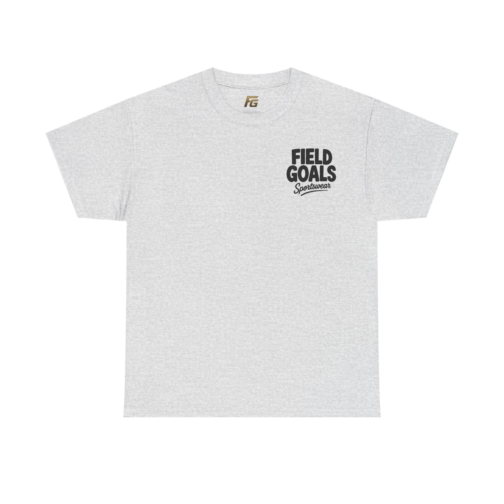 Field Goals Sportswear — "Wear the Goal. Live the Goal. Acheive the Goal." Motivational T-Shirt