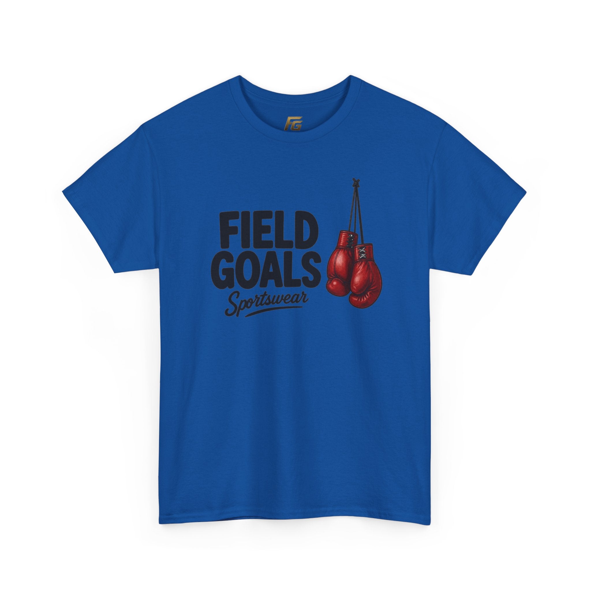 Field Goals Boxing Tee — 'Field Goals Sportswear' Graphic T-Shirt