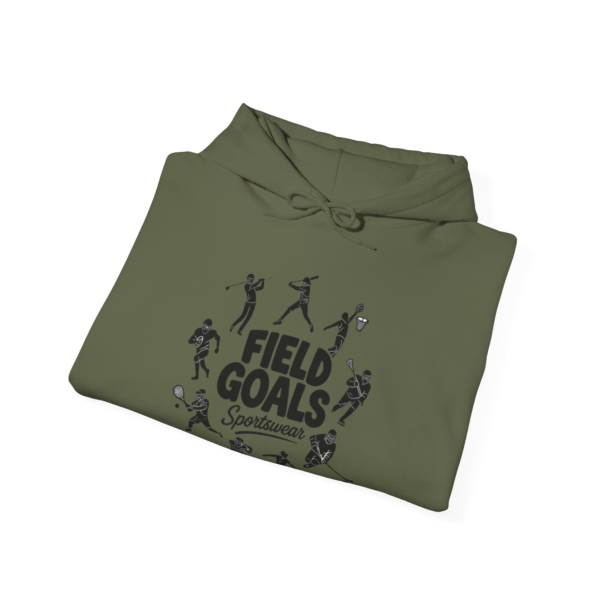 Field Goals Hoodie — Graphic Players White Pullover
