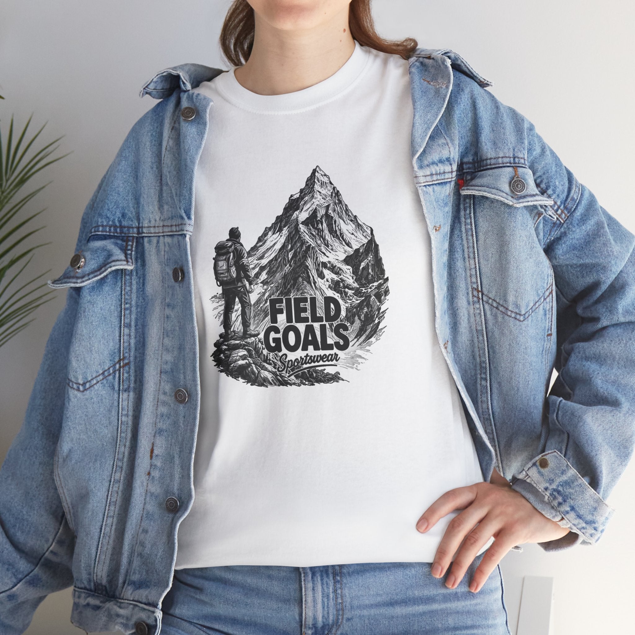 Field Goals Mountain Hiking Tee — Adventure Graphic T-Shirt