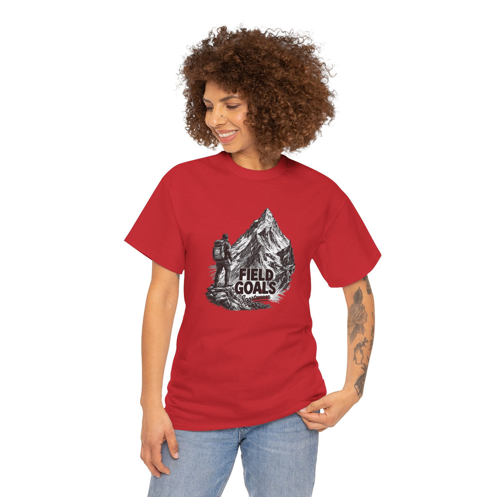 Field Goals Mountain Hiking Tee — Adventure Graphic T-Shirt