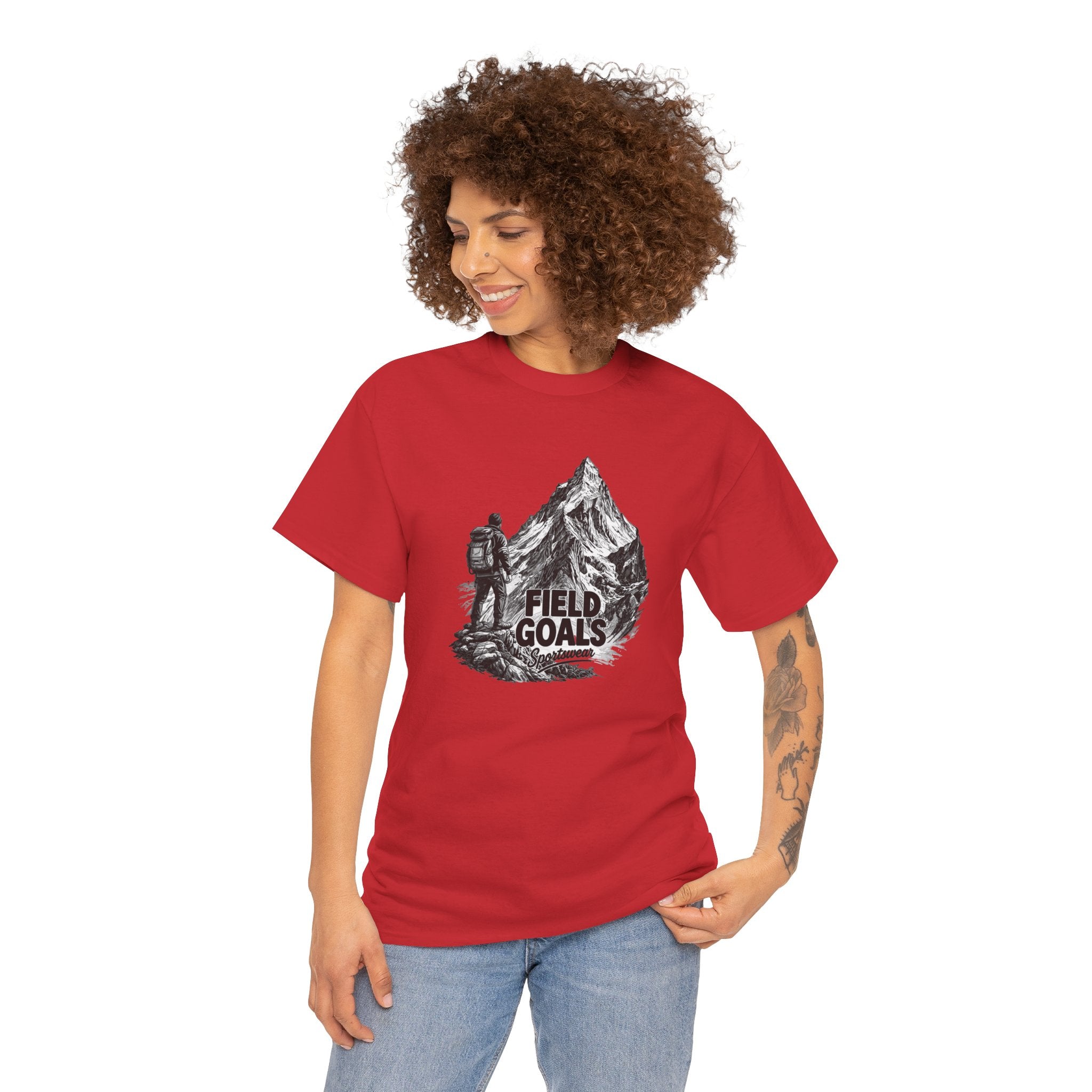 Field Goals Mountain Hiking Tee — Adventure Graphic T-Shirt