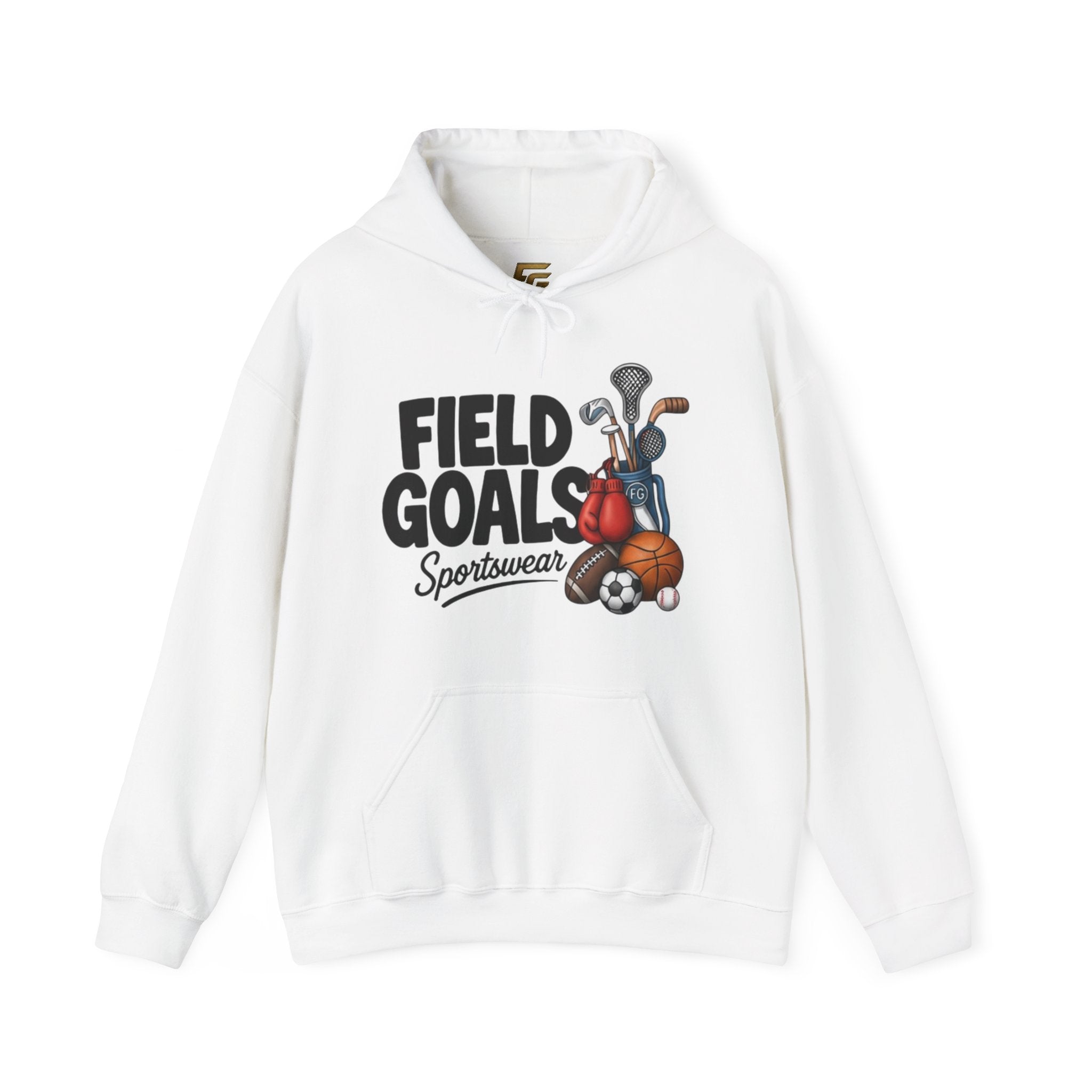 Field Goals Sportswear Hoodie — Multi-Sport Graphic Sweatshirt