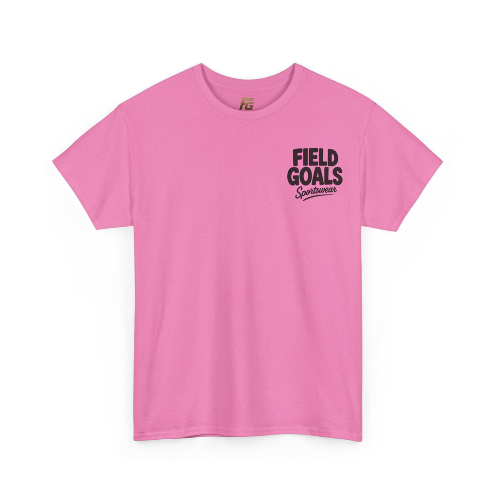 Field Goals Sportswear — "Wear the Goal. Live the Goal. Acheive the Goal." Motivational T-Shirt