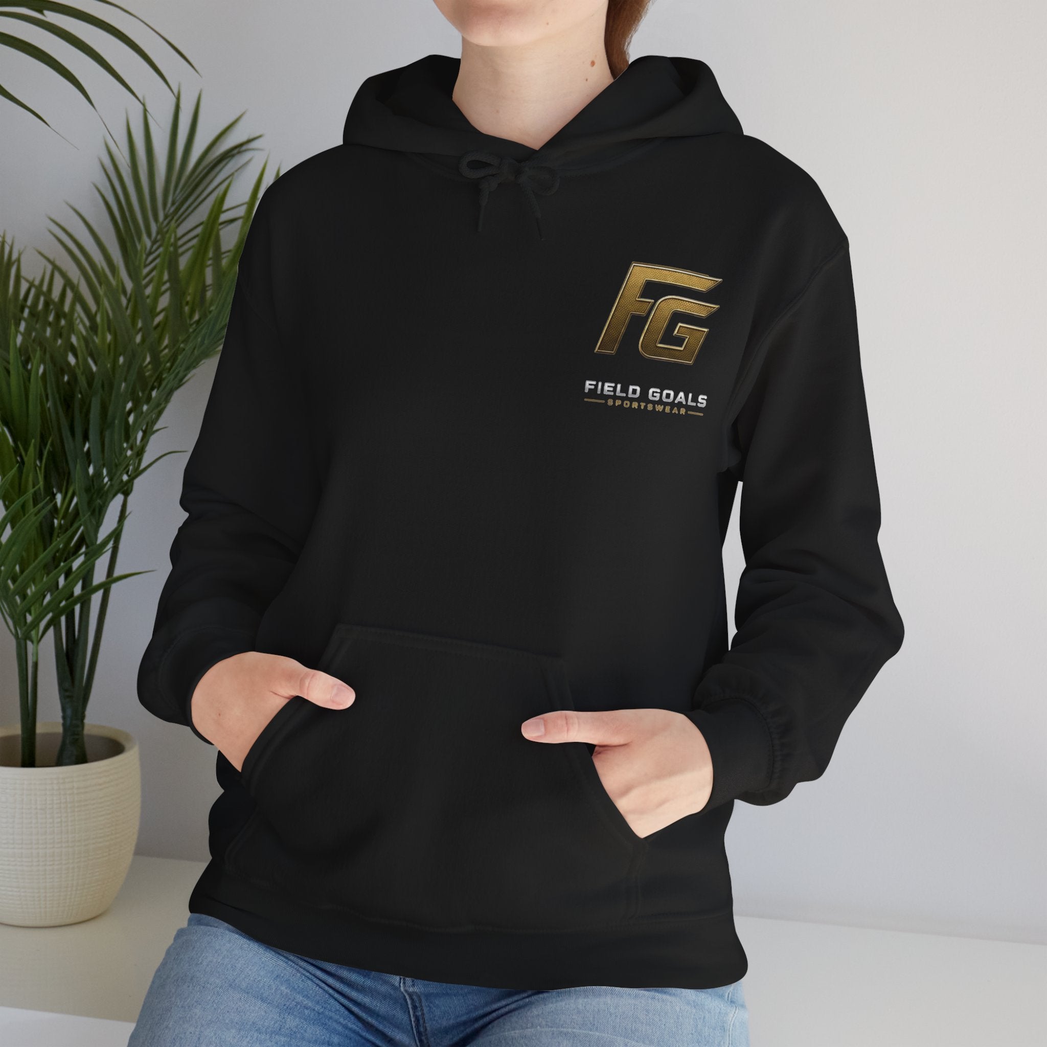 Field Goals Sportswear Pullover Hoodie — "Wear the Goal. Live the Goal. Achieve the Goal." Motivational
