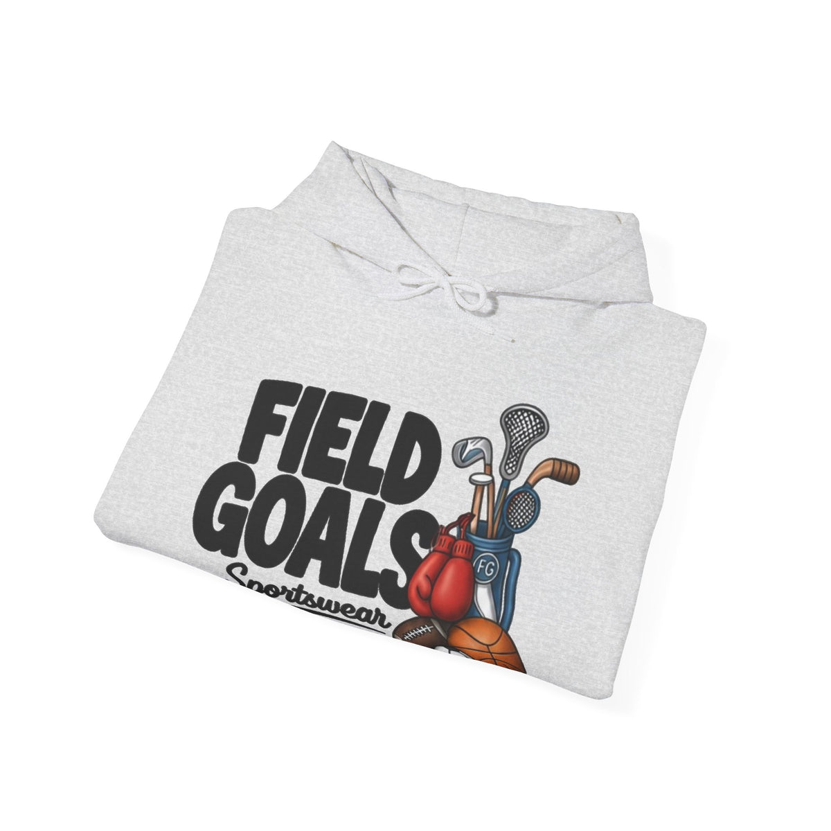 Field Goals Sportswear Hoodie — Multi-Sport Graphic Sweatshirt