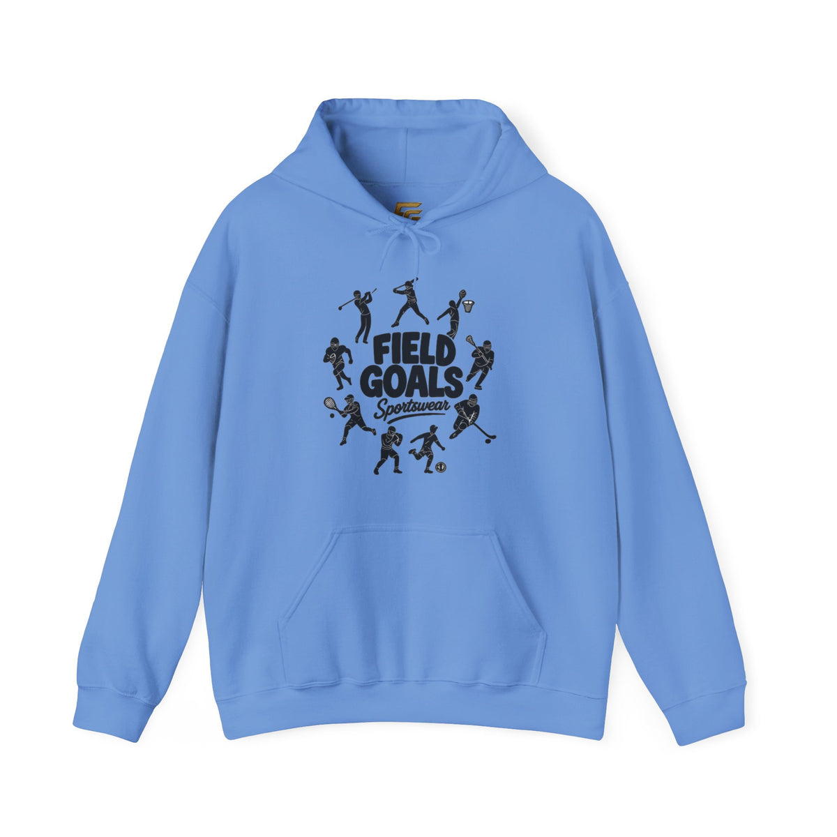 Field Goals Hoodie — Graphic Players White Pullover