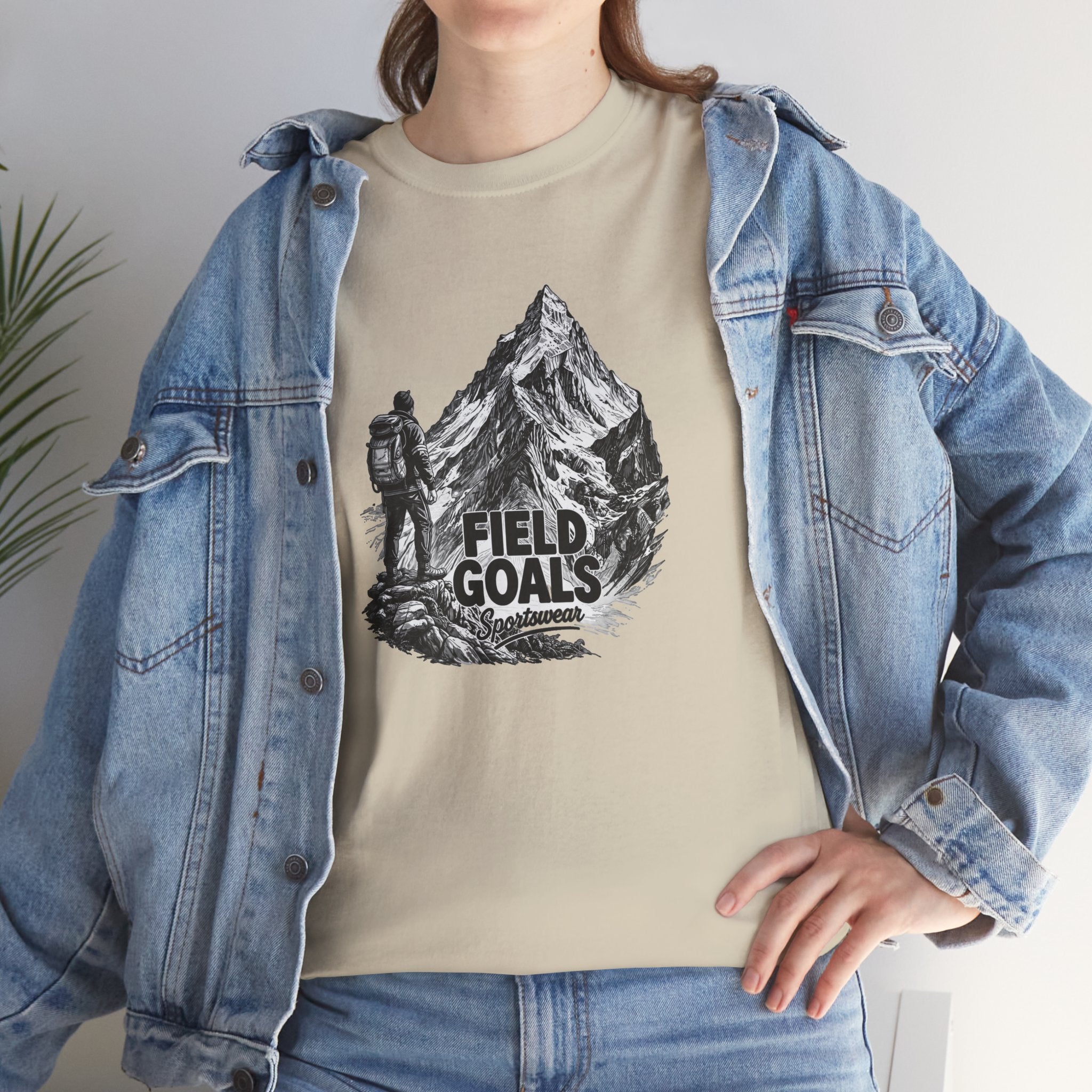 Field Goals Mountain Hiking Tee — Adventure Graphic T-Shirt