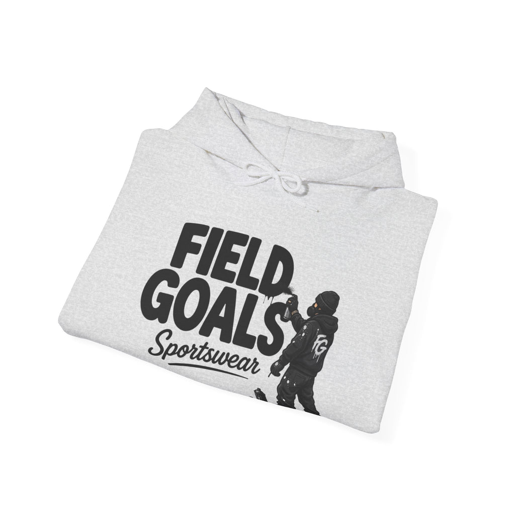 Field Goals Sportswear Hoodie — Graffiti Artist Graphic  Pullover