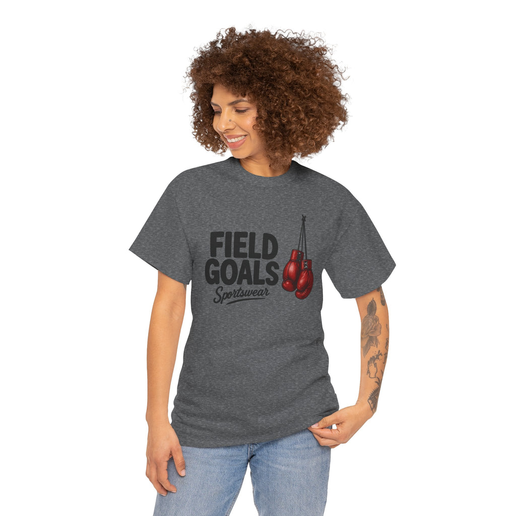 Field Goals Boxing Tee — 'Field Goals Sportswear' Graphic T-Shirt