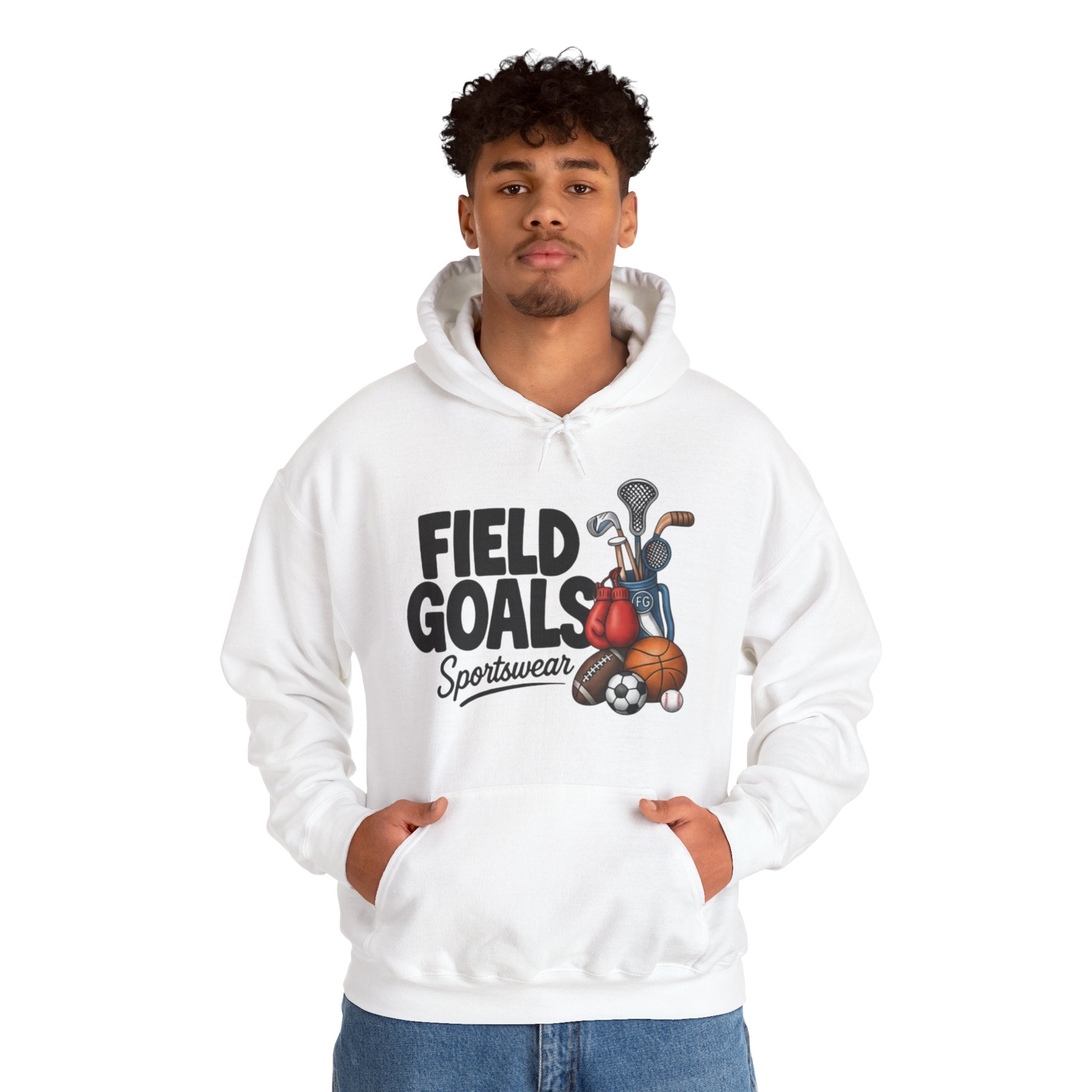 Field Goals Sportswear Hoodie — Multi-Sport Graphic Sweatshirt