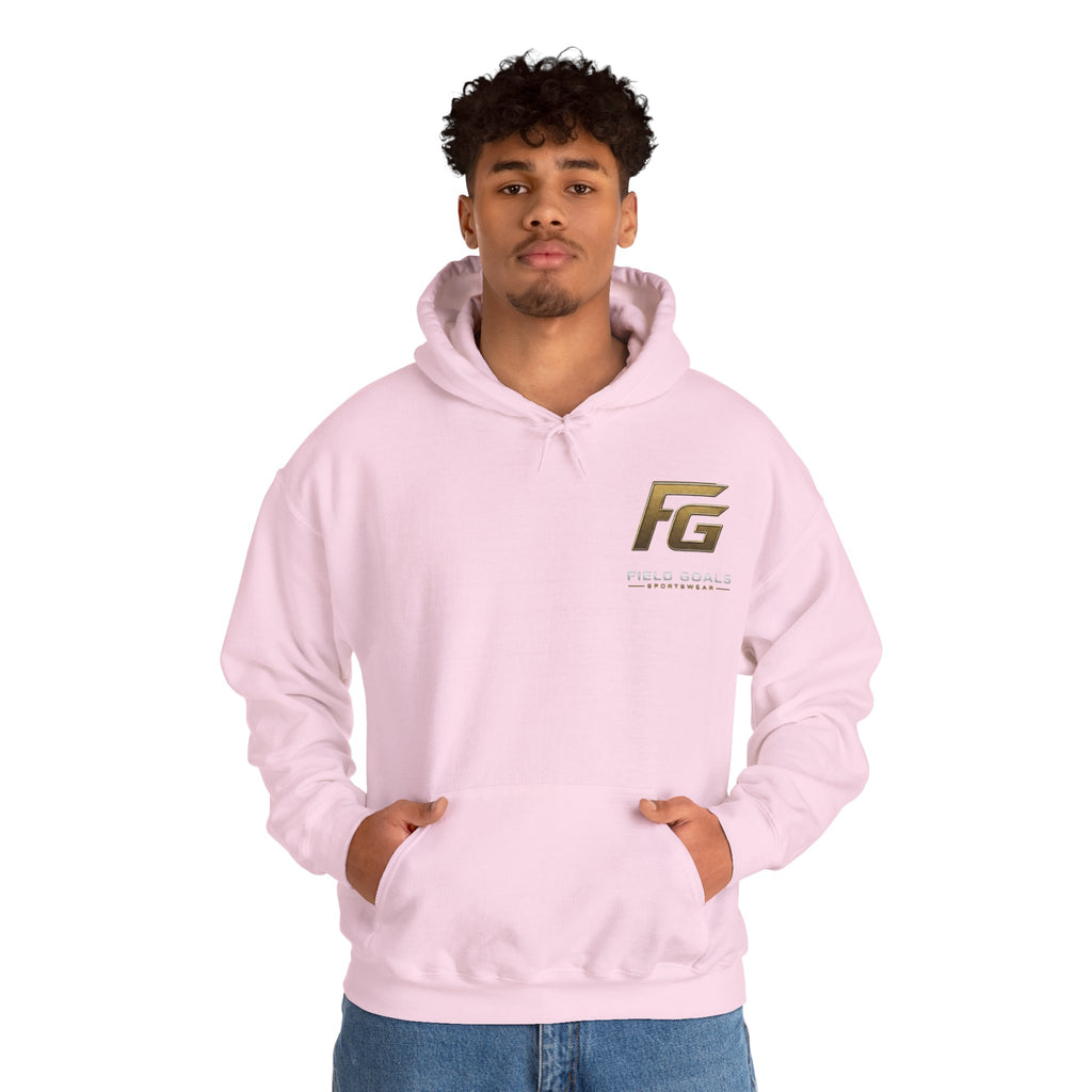 Field Goals Sportswear Pullover Hoodie — "Wear the Goal. Live the Goal. Achieve the Goal." Motivational
