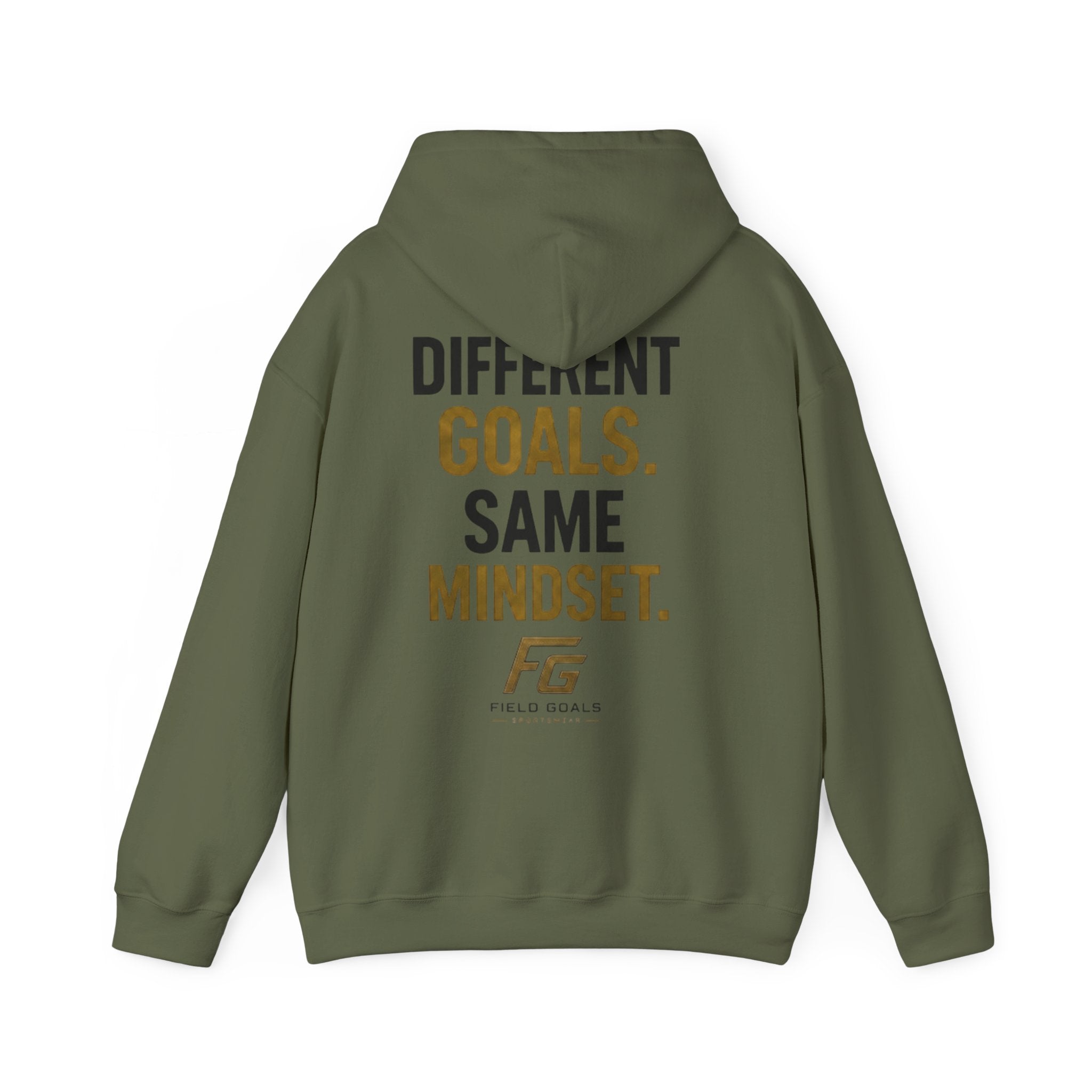 Field Goals Sportswear Pullover Hoodie — “Different Goals. Same Mindset.” Hoodie
